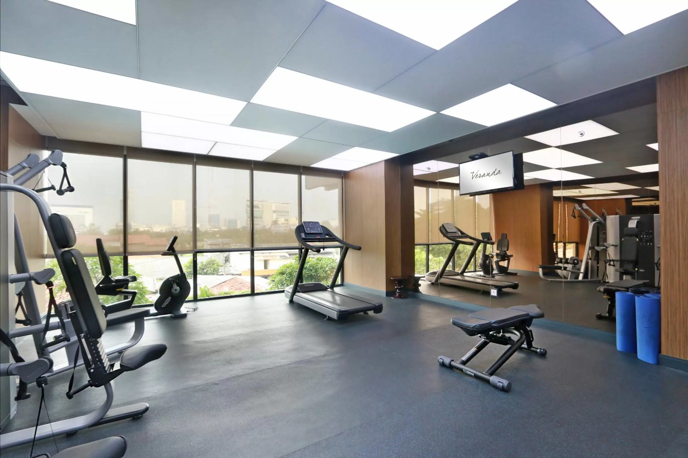 Fitness centre/facilities in Veranda Serviced Residence Puri