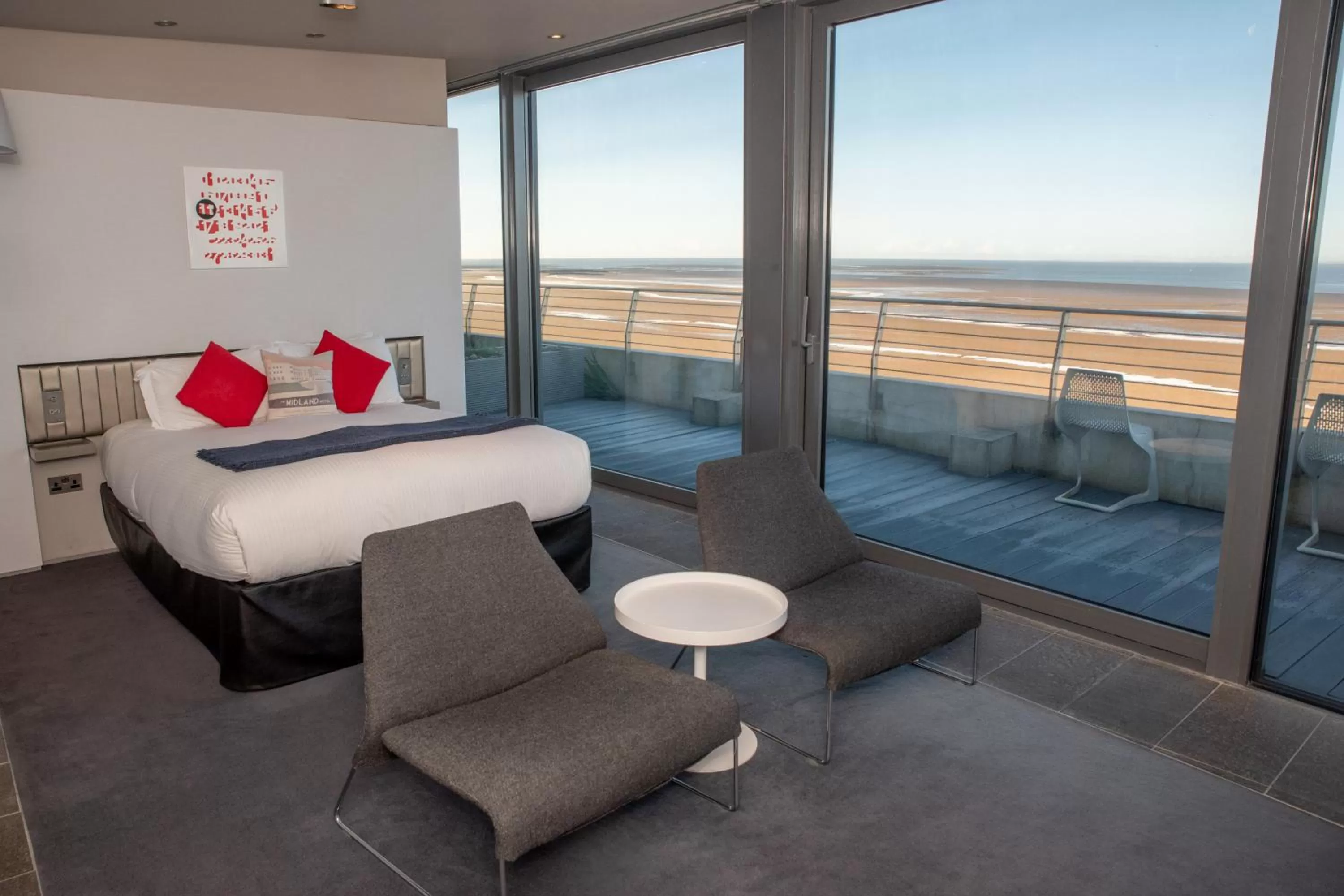 View (from property/room), Bed in The Midland