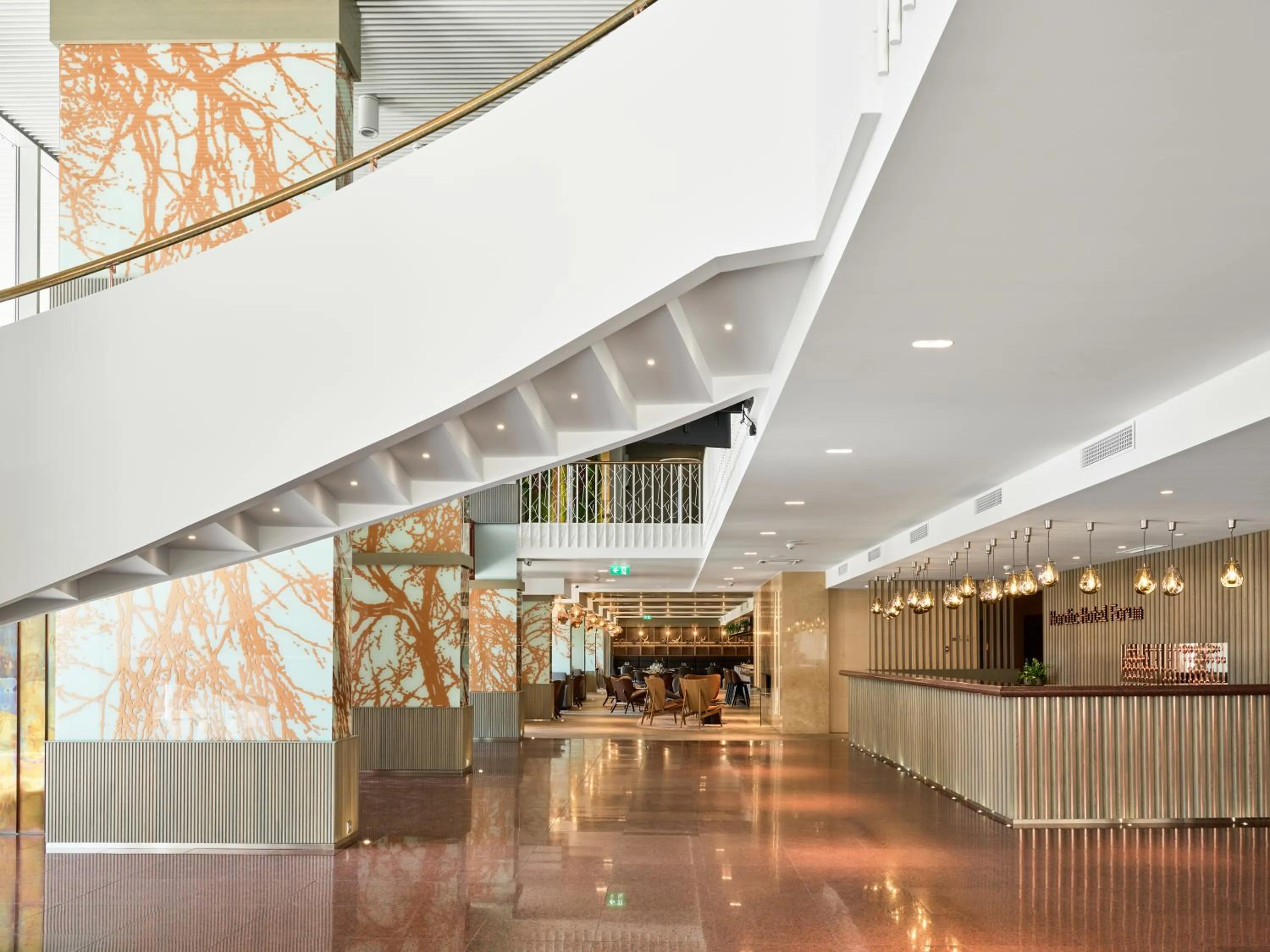 Lobby or reception in Nordic Hotel Forum