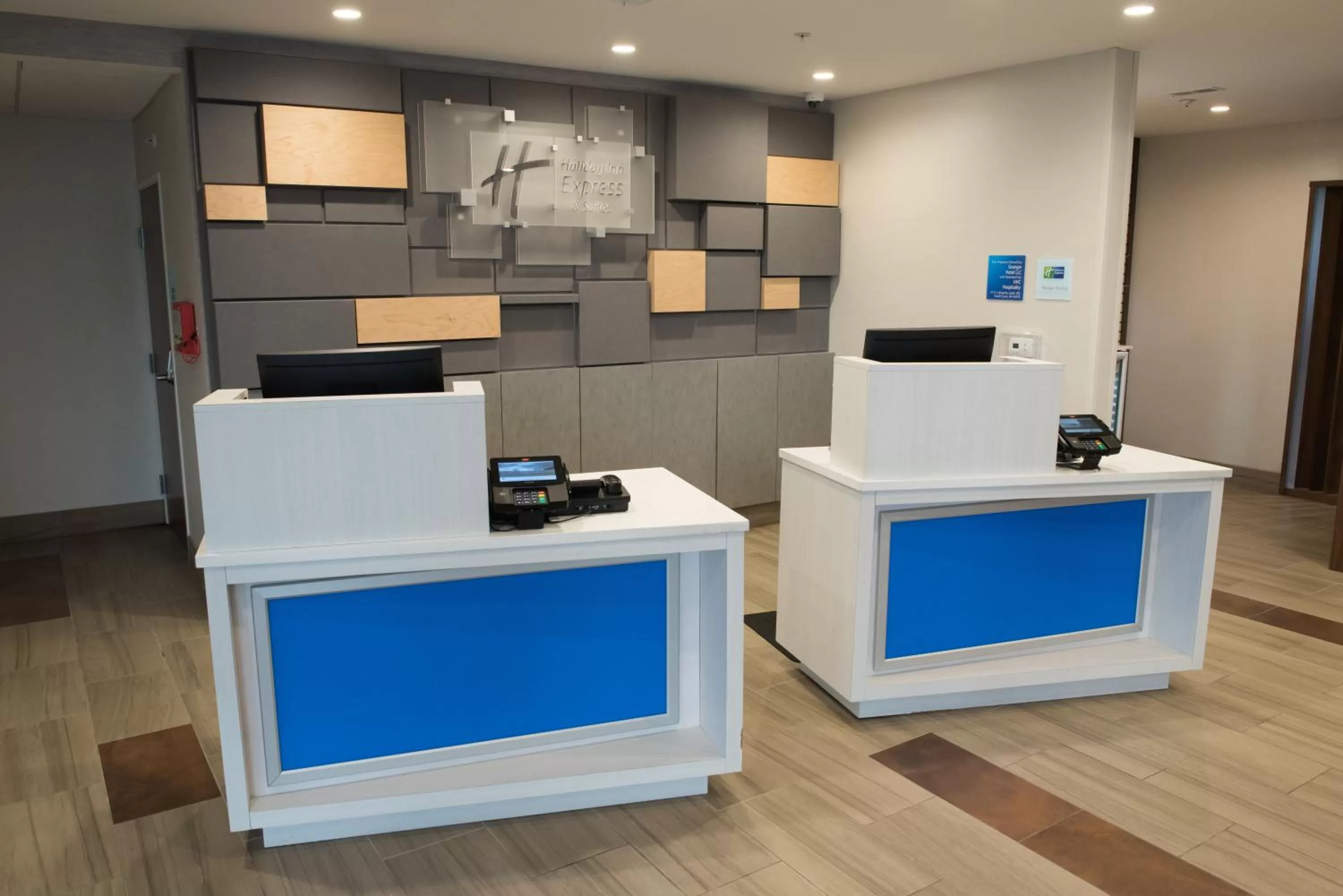 Property building in Holiday Inn Express Hotel & Suites East Lansing by IHG