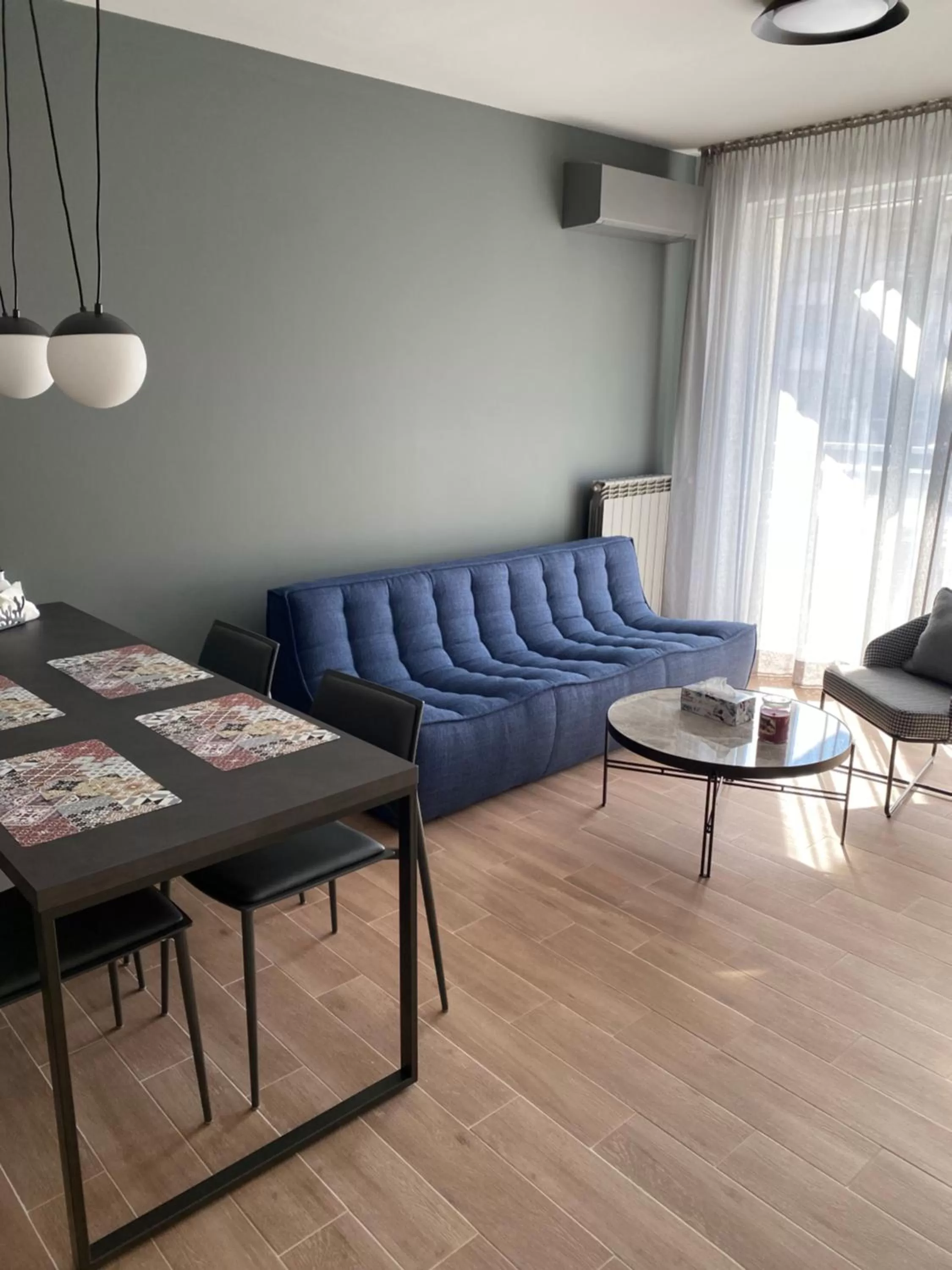 Living room, Seating Area in 7th Sense boutique apartments