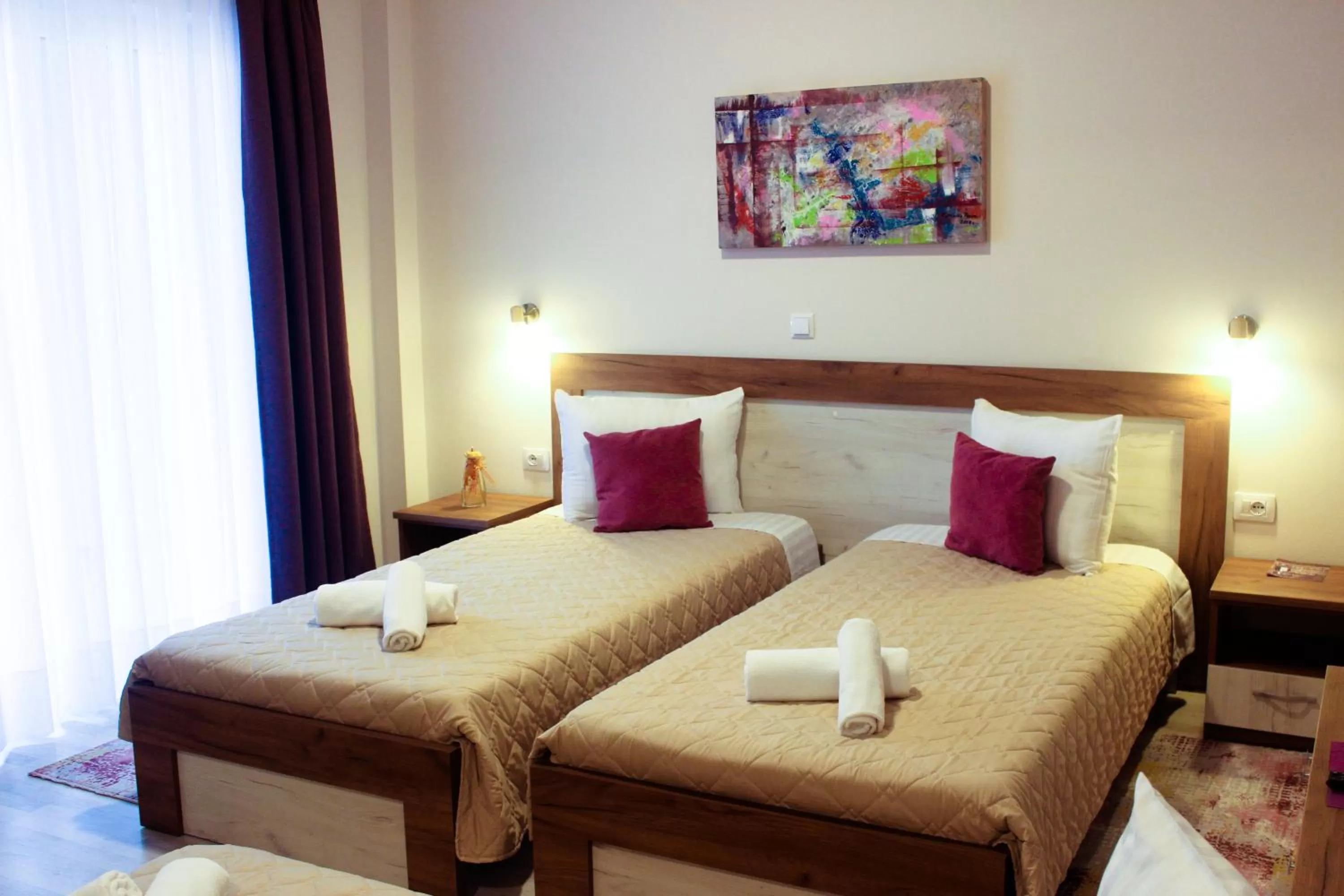 Bed in Boulevard Apartments