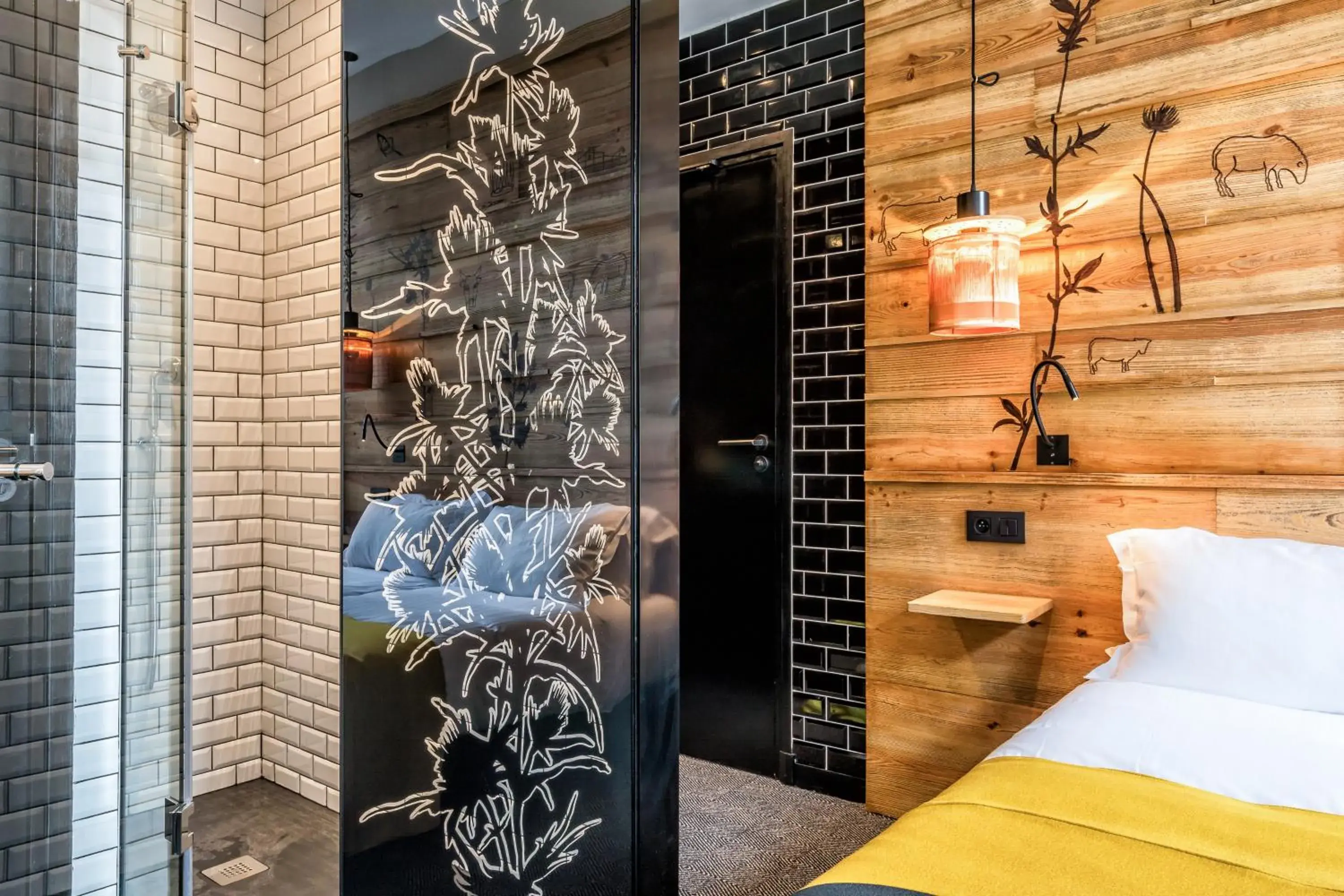 Quadruple Room in Hotel Restaurant Au Boeuf Couronné Quadruple Room in Hotel Restaurant Au Boeuf Couronné