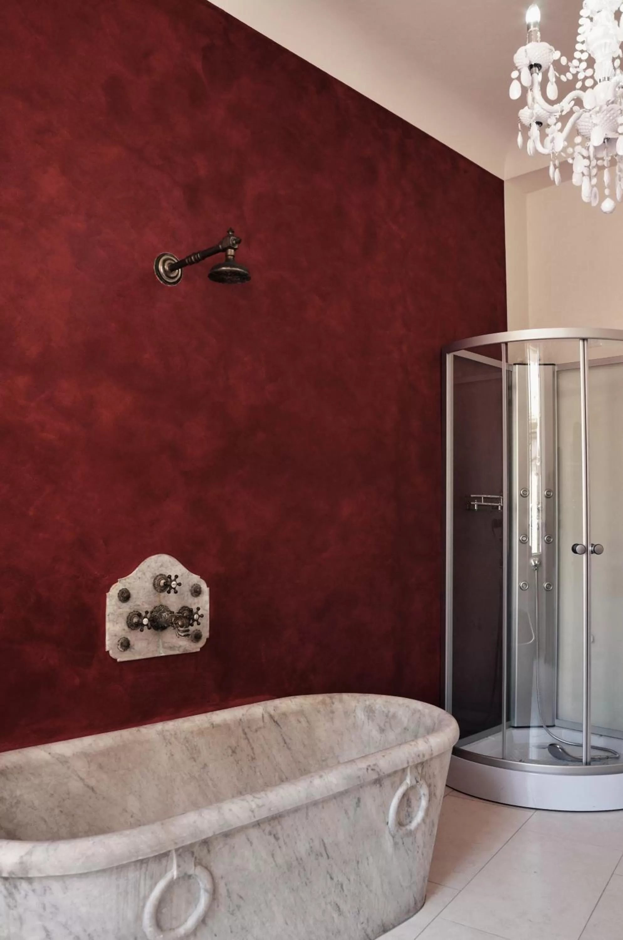 Bathroom in B&B Antica Biblioteca