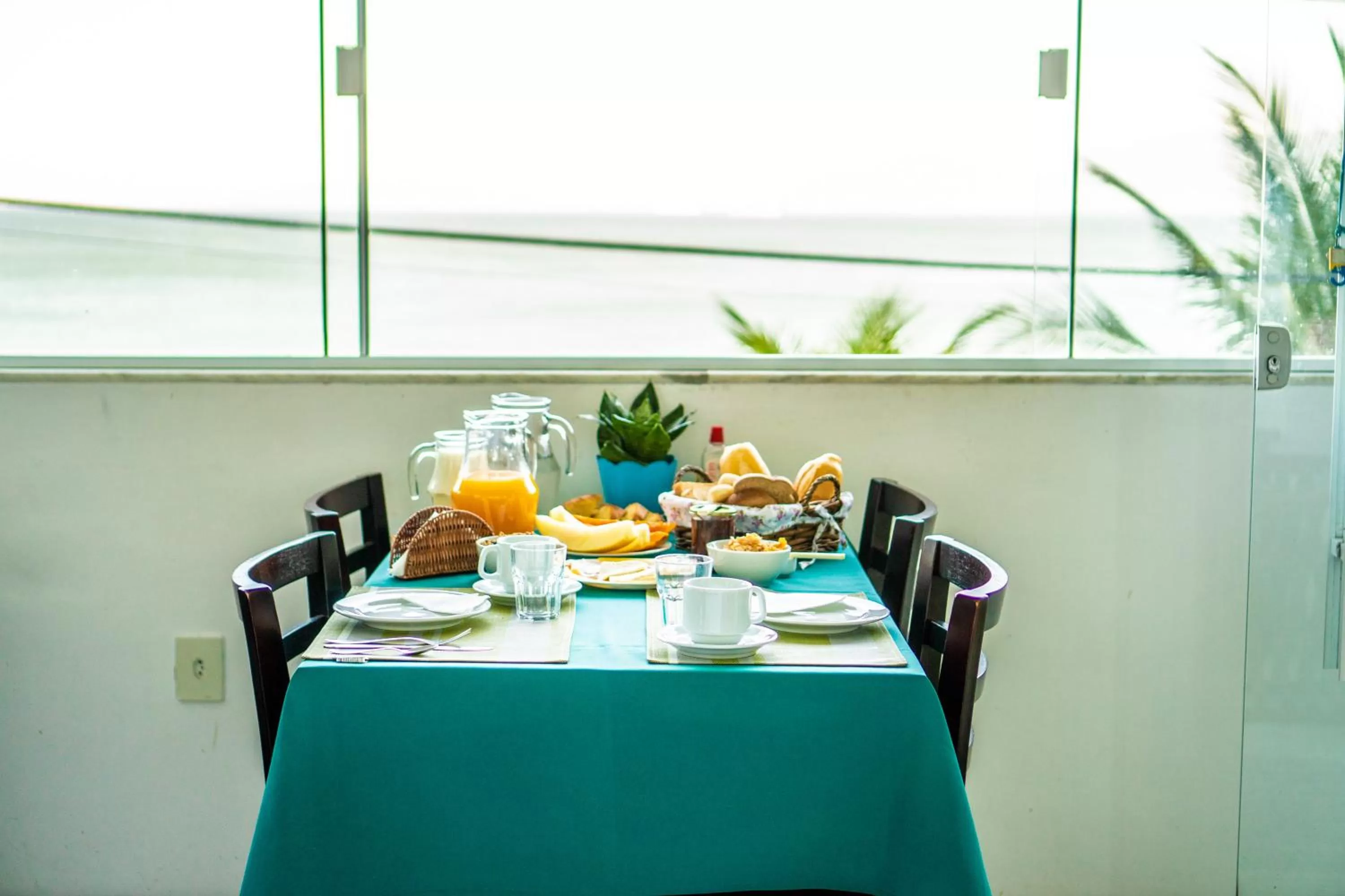 Continental breakfast in Pousada Piquara