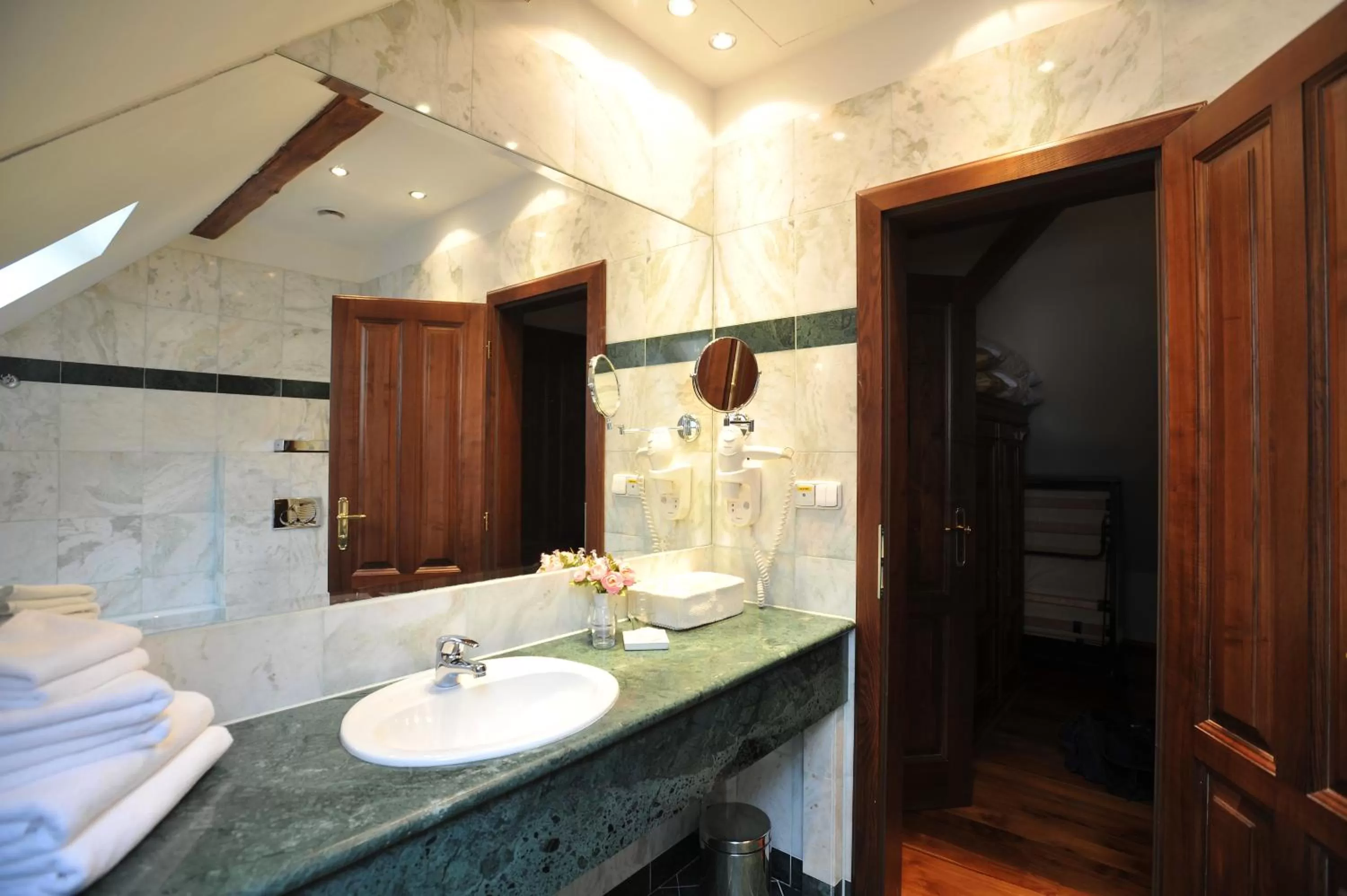 Bathroom in Grand Hotel Praha