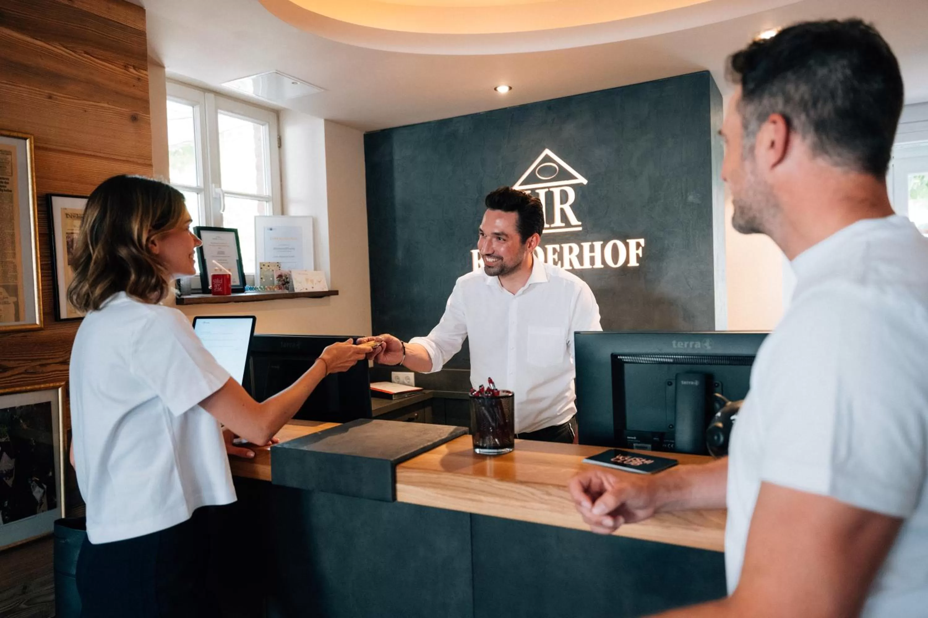 Lobby or reception in Hotel Rodderhof