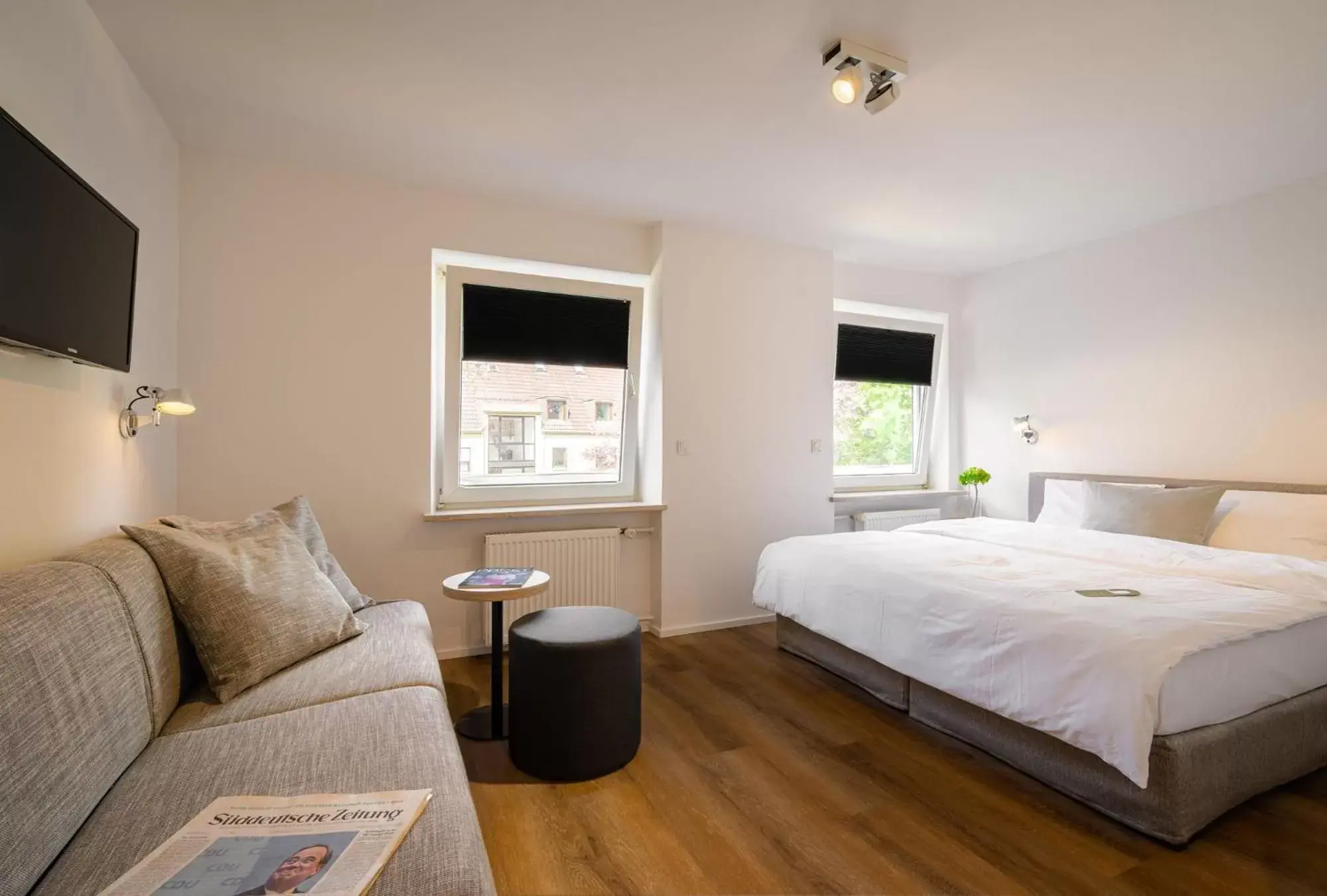 Superior Room Courtyard View in Hotel Wetterstein Superior Room Courtyard View in Hotel Wetterstein