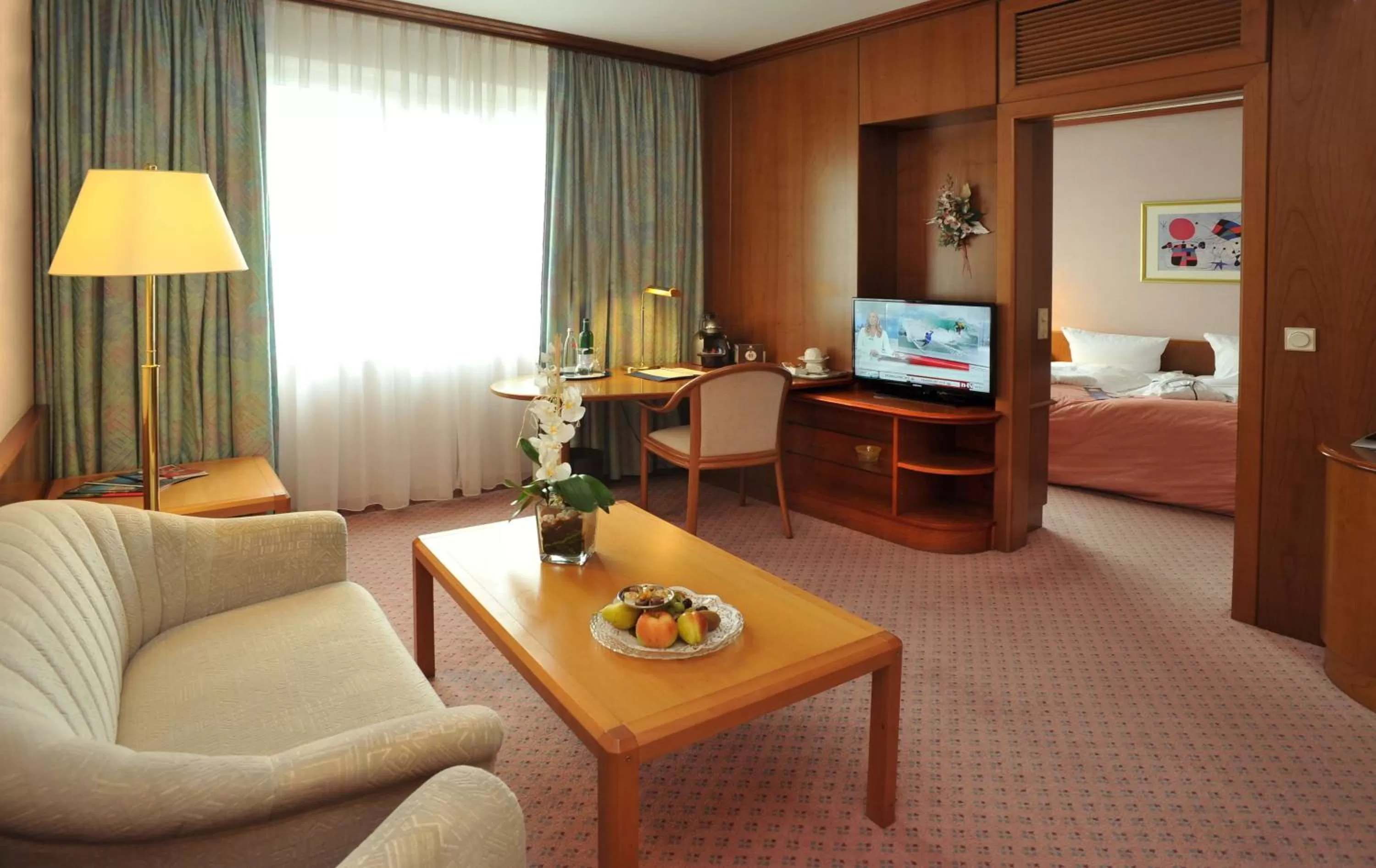 Photo of the whole room, Bed in Radisson Blu Hotel Cottbus