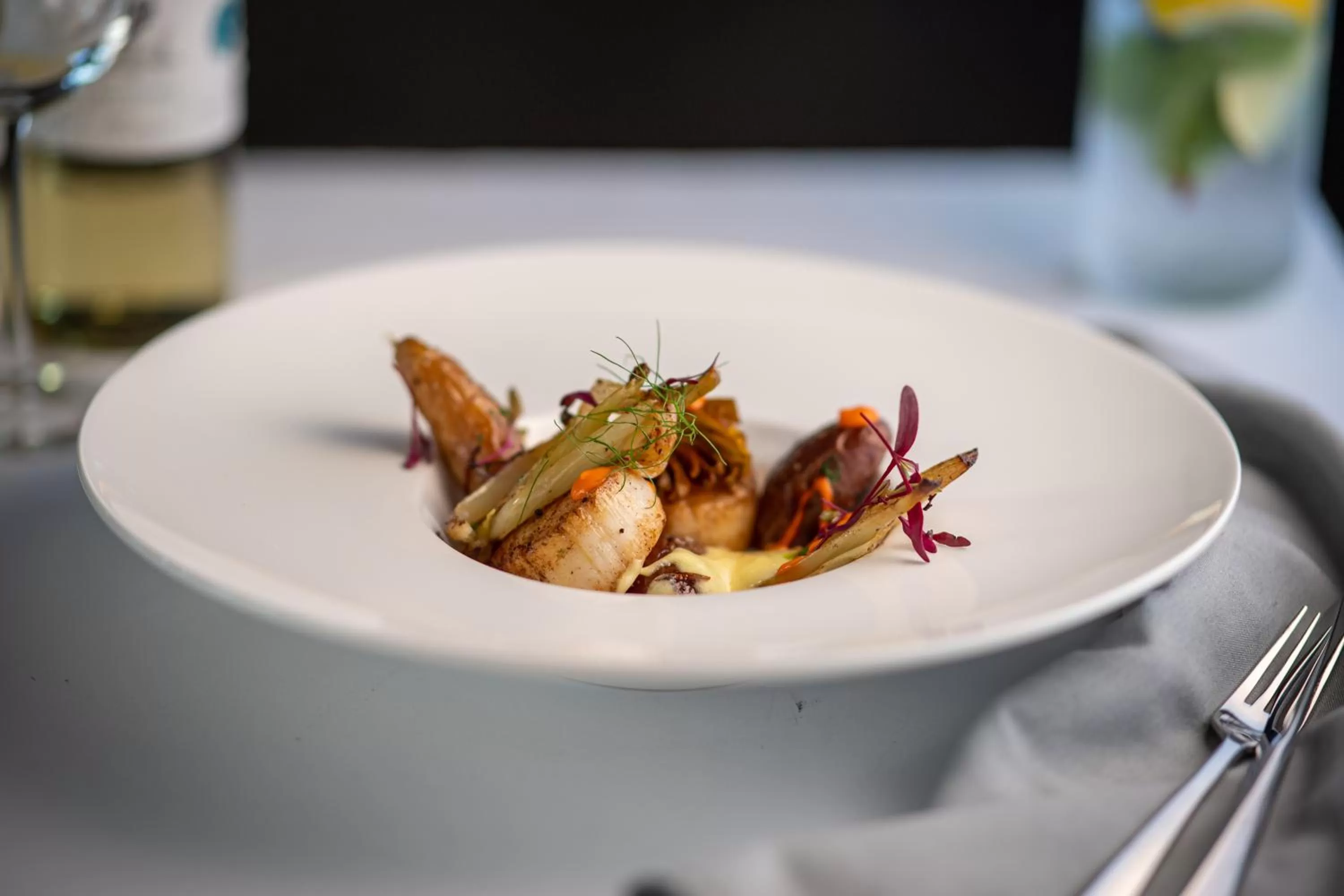 Food in The VUE Boutique Hotel & Boathouse