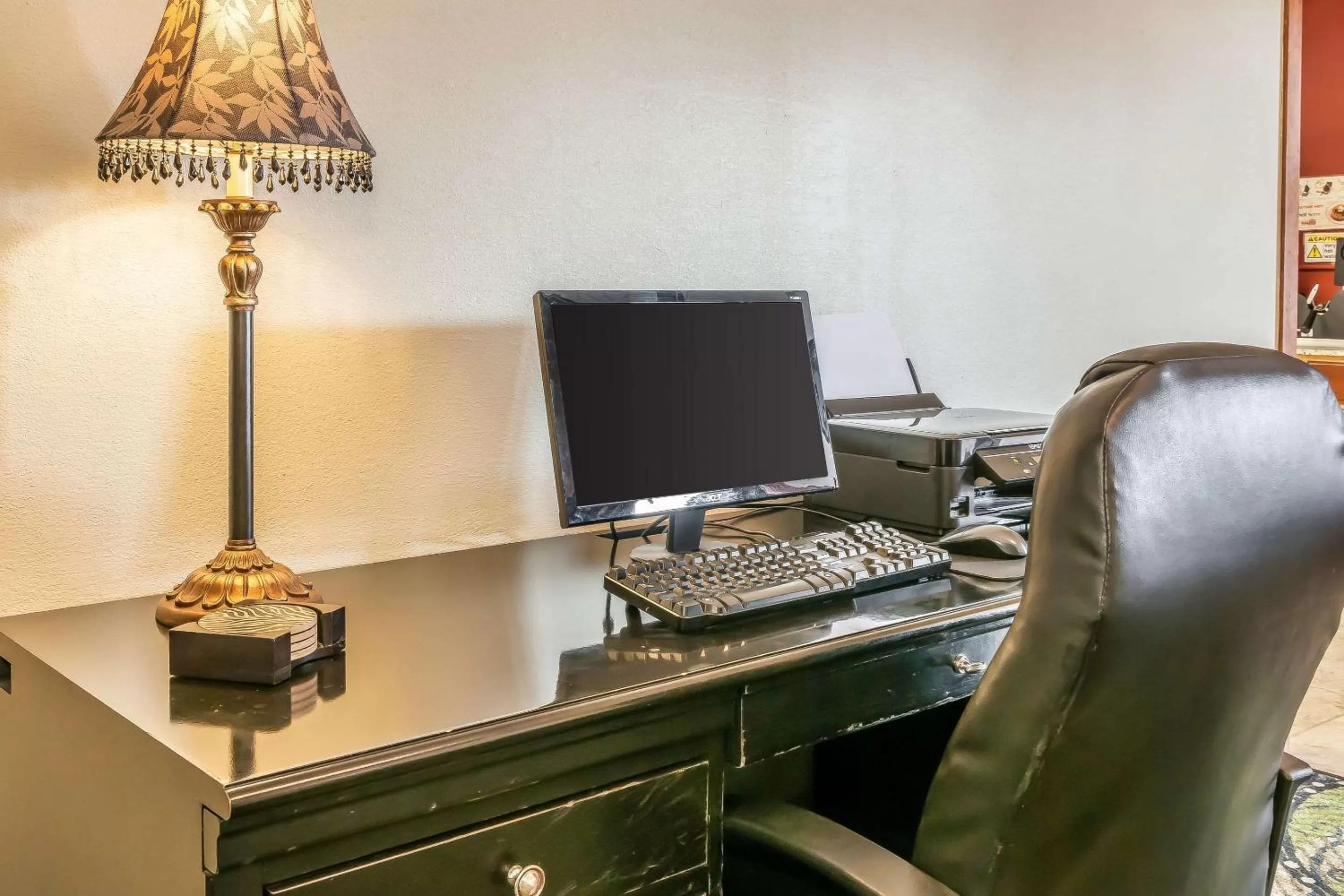 On site in Quality Inn Jackson