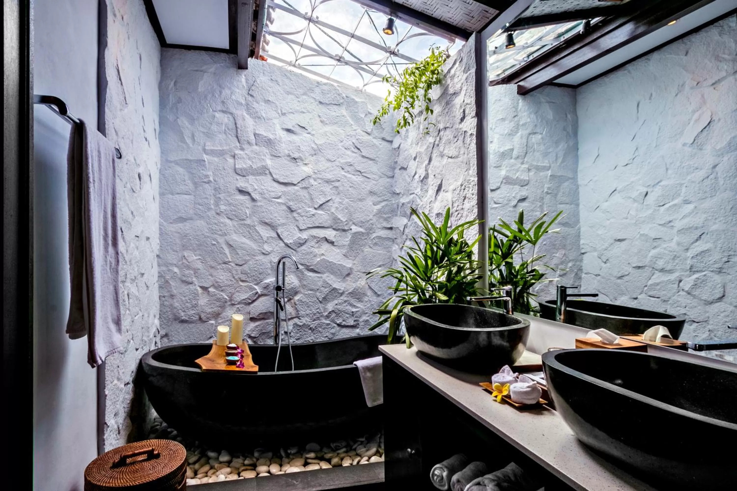 Bathroom in Canvas Escape Resort