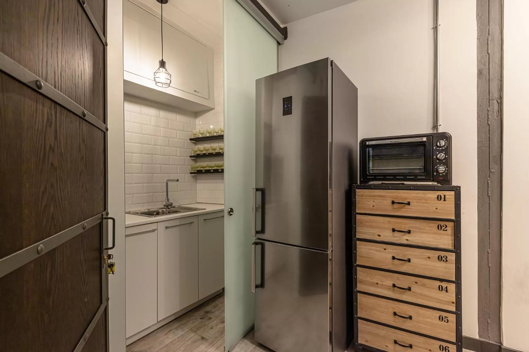 Kitchen/Kitchenette in BNBHolder Boutique SOL