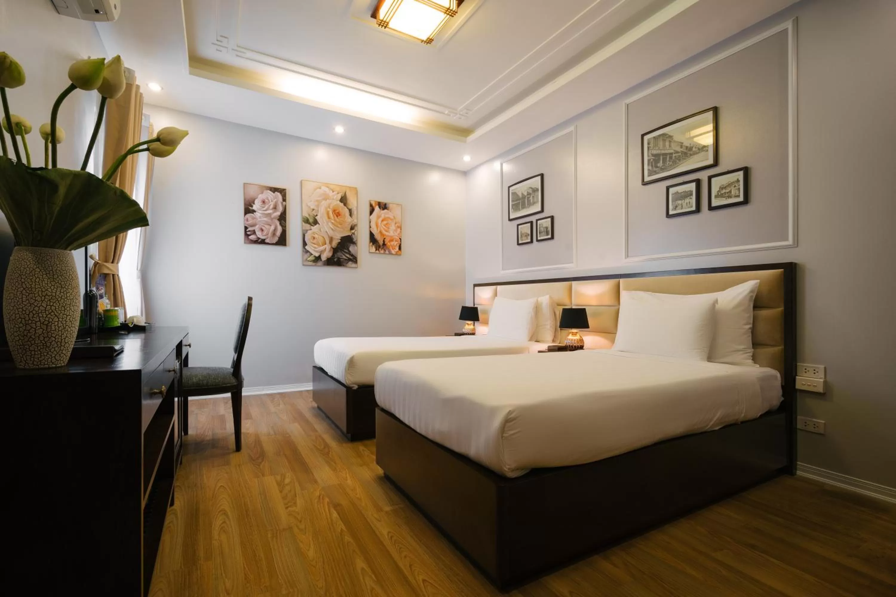 Bed in La Palm Hotel