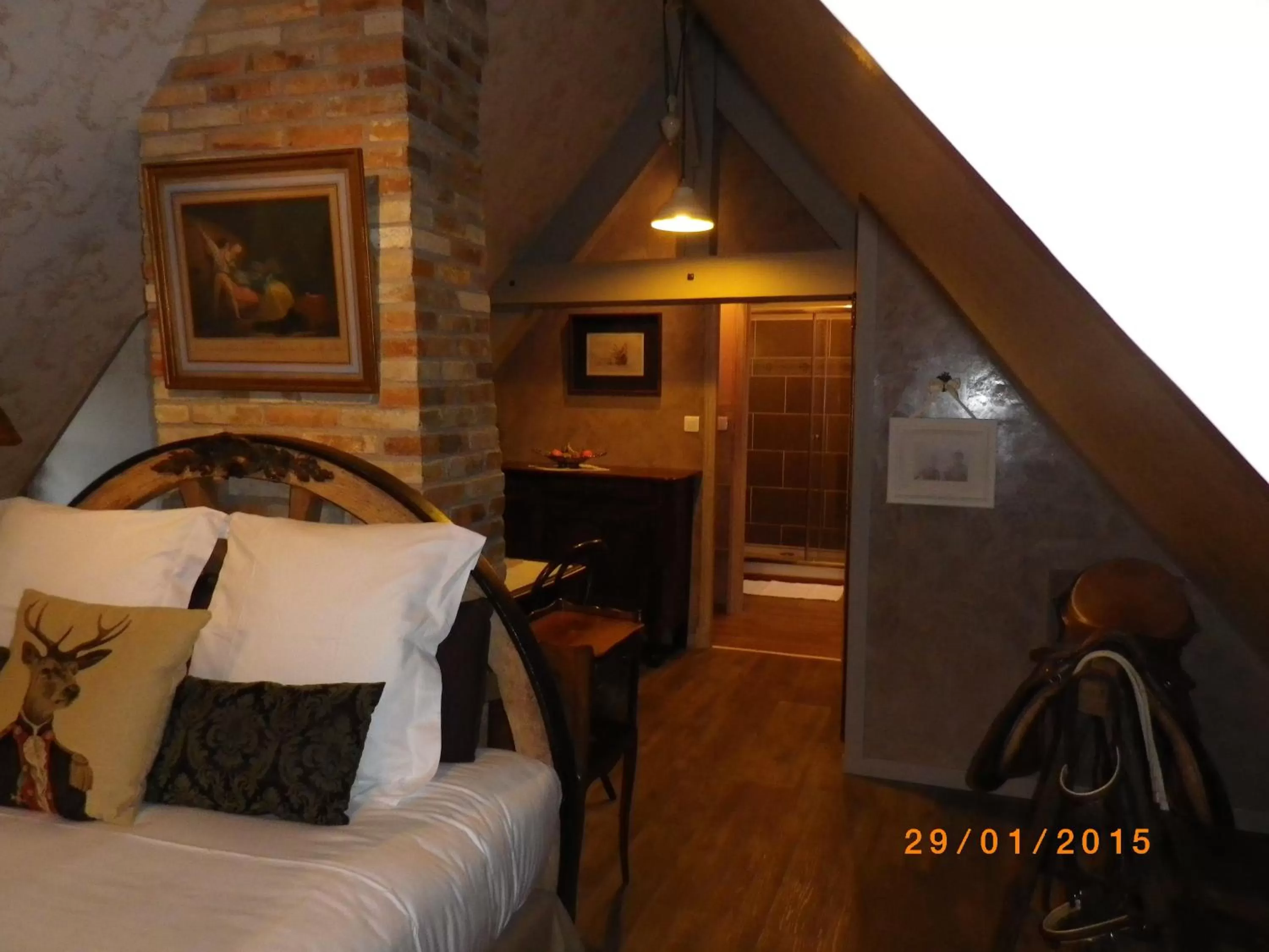 Bedroom, Bed in Chambres et Table d'Hôtes Les Machetières