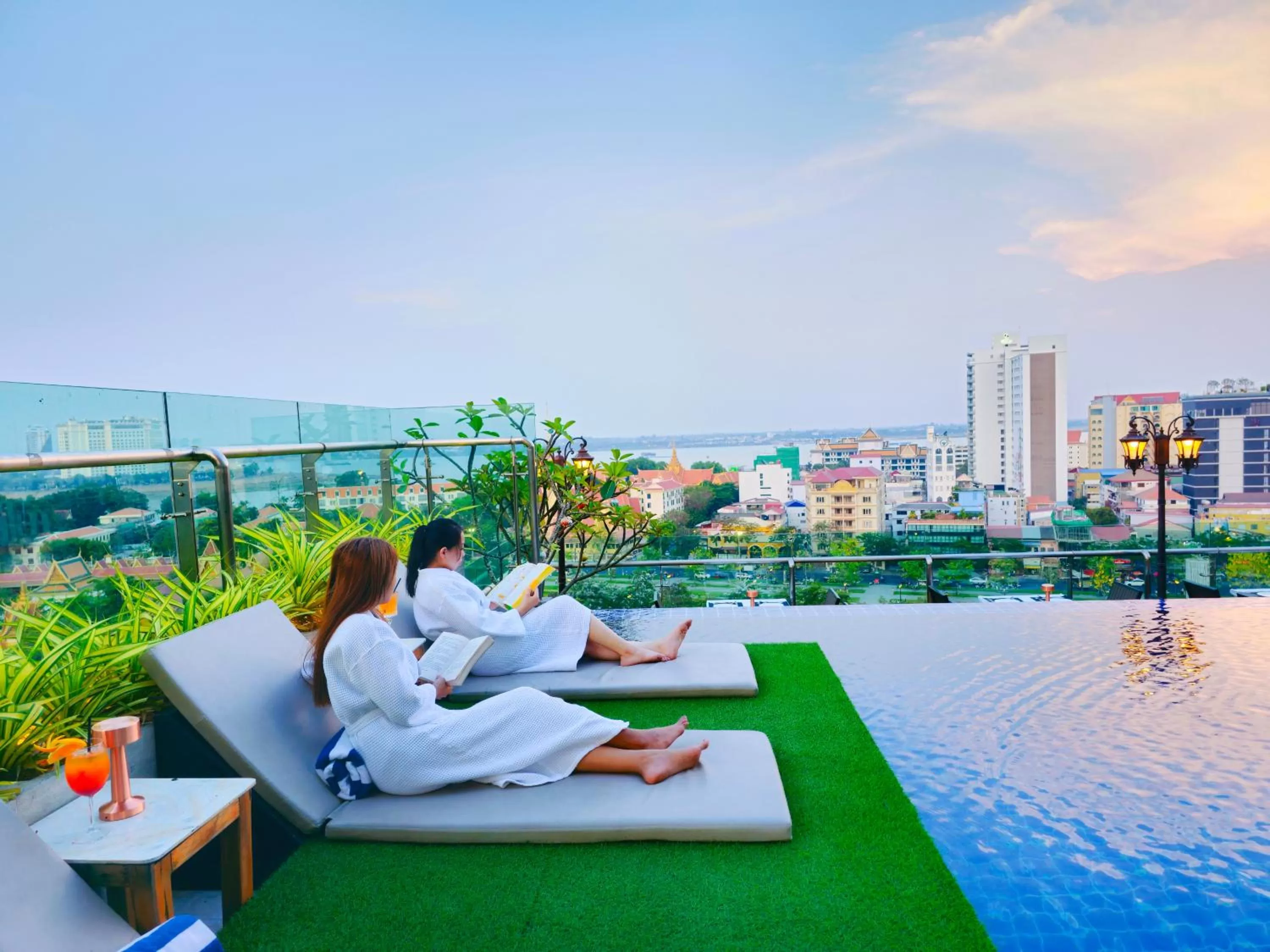 City view in Le Botum Hotel