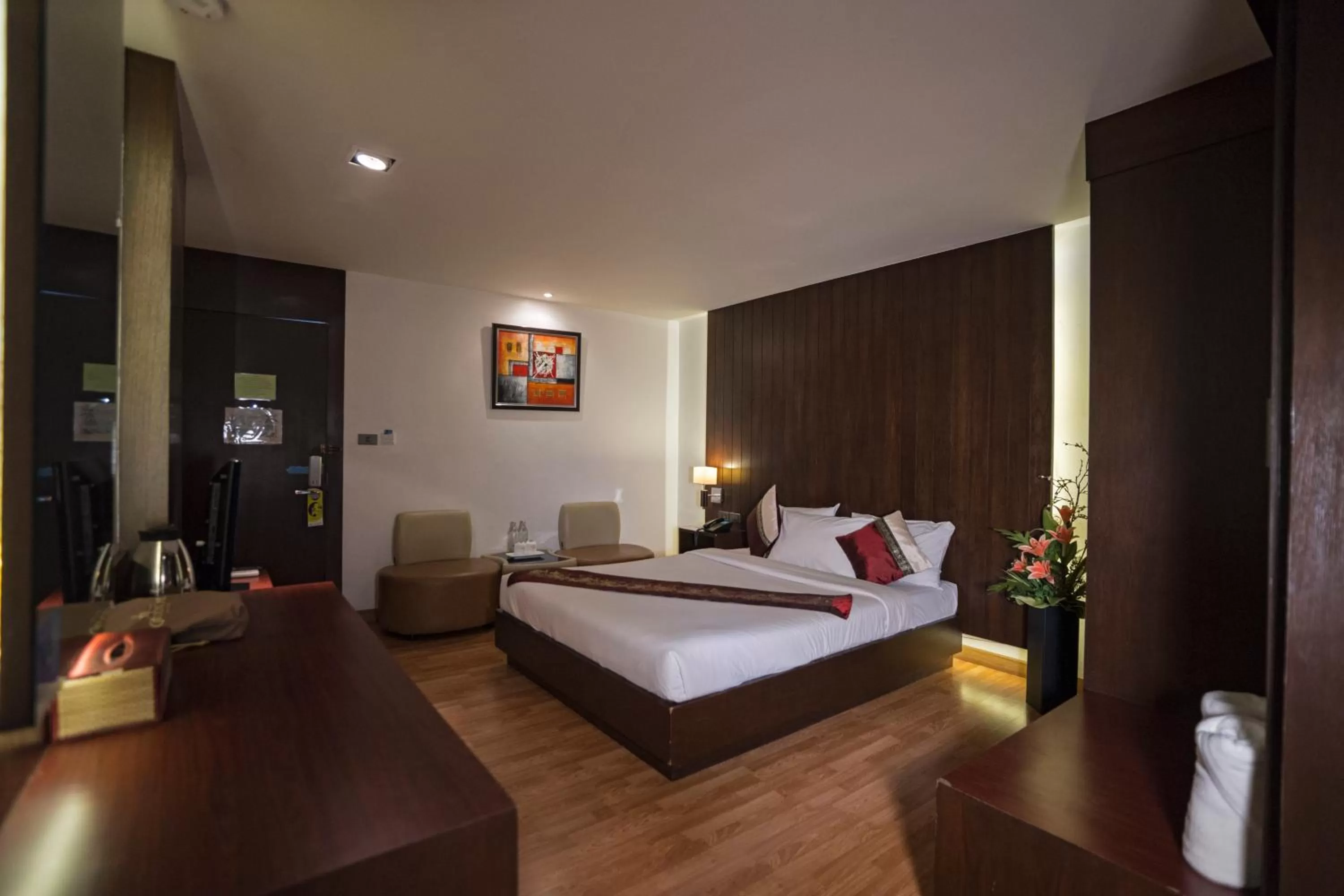 Bed in Kiss Gardenhome Chic Hotel