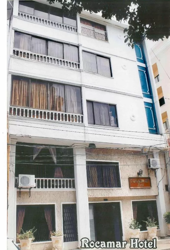 Facade/entrance, Property Building in Hotel Roca & Mar