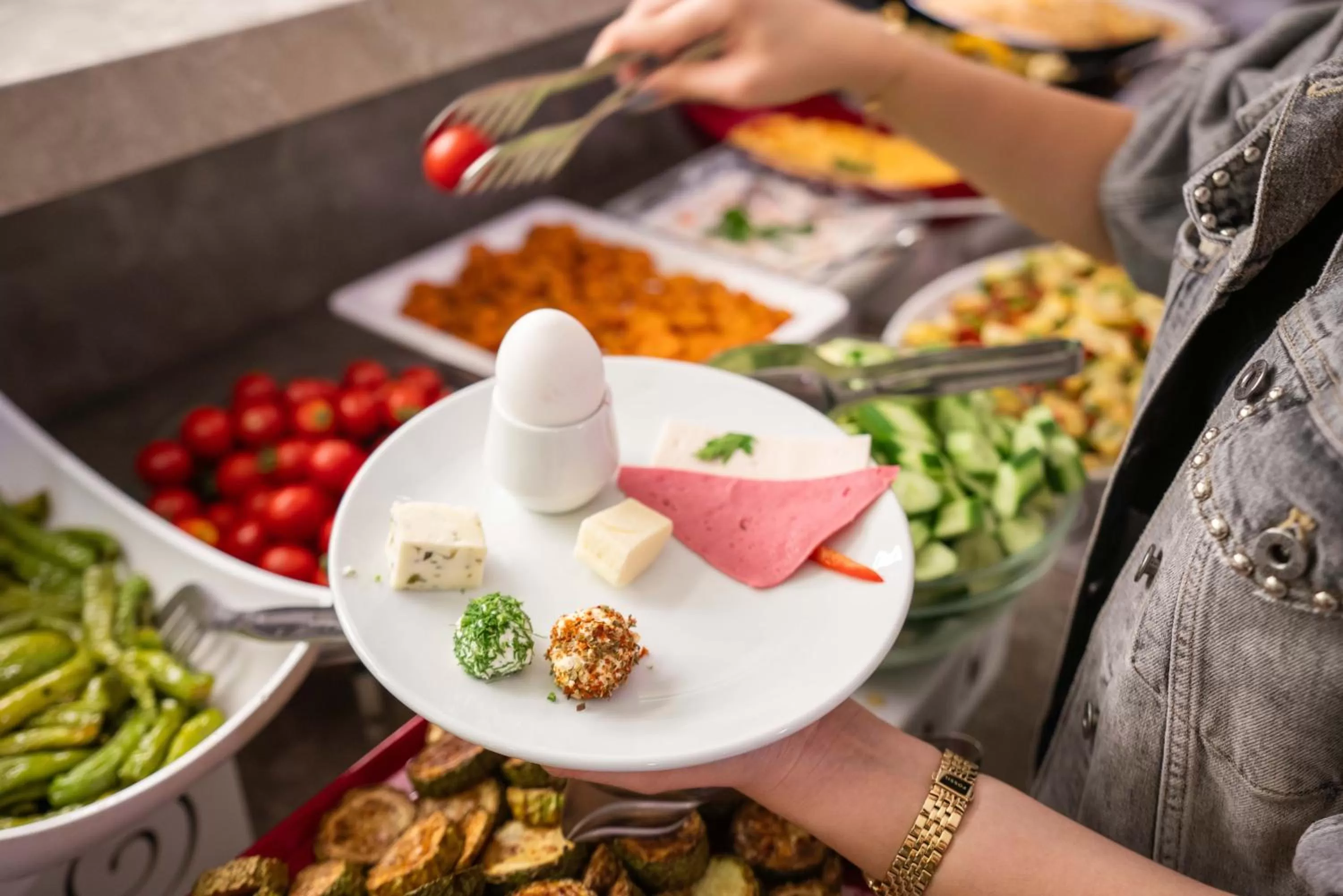 Buffet breakfast in Four Sides Taksim Lion Hotel&Spa