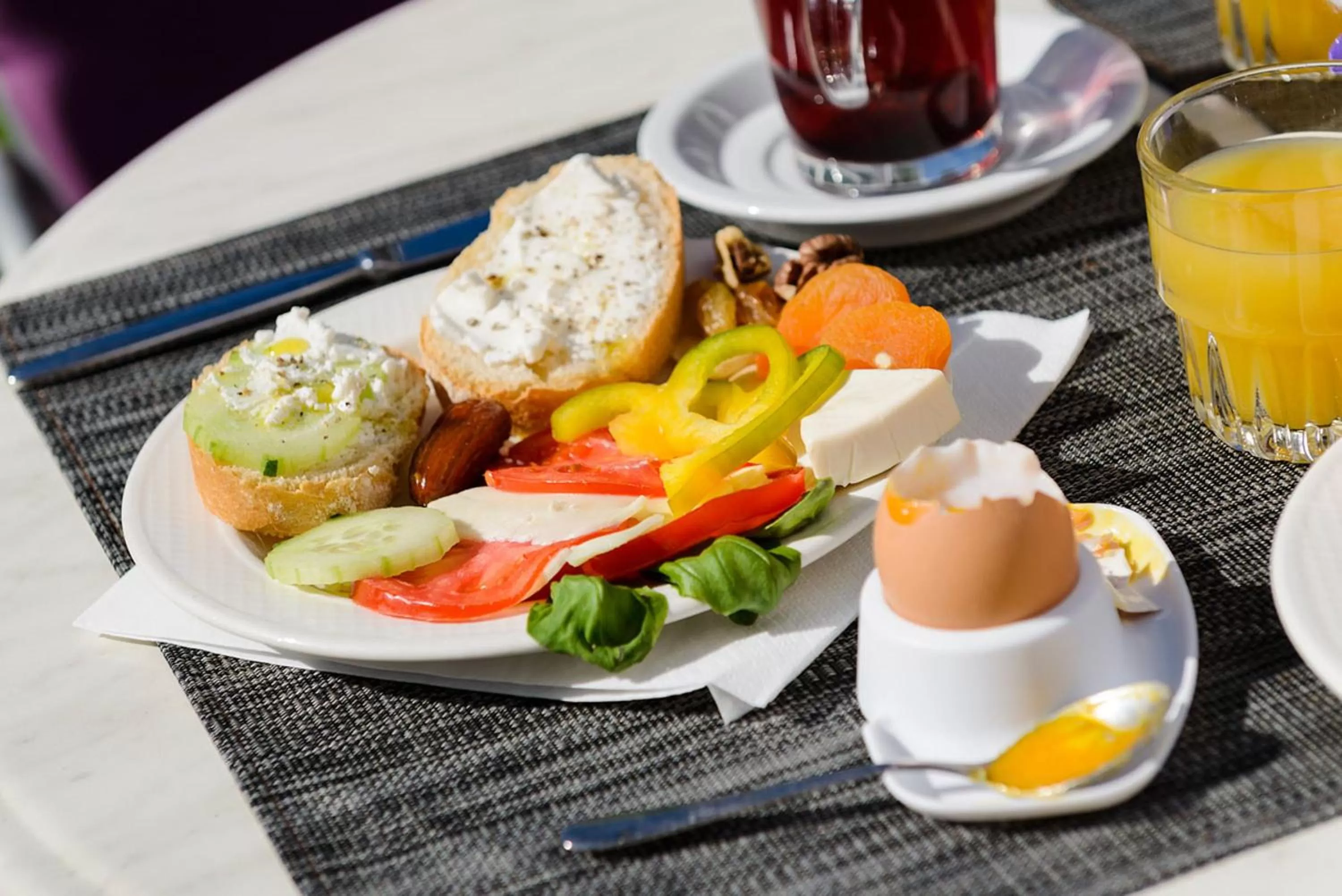 Food close-up in Ambassador Suite Hotel