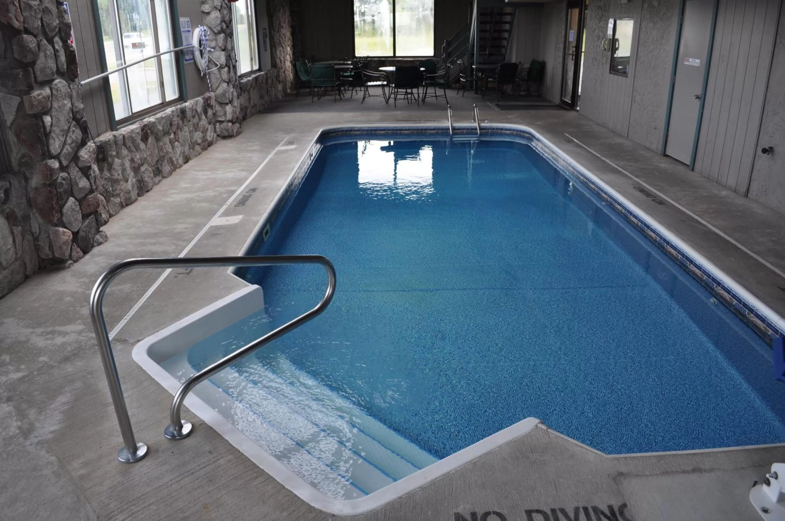 Pool view in Super 8 by Wyndham Petoskey