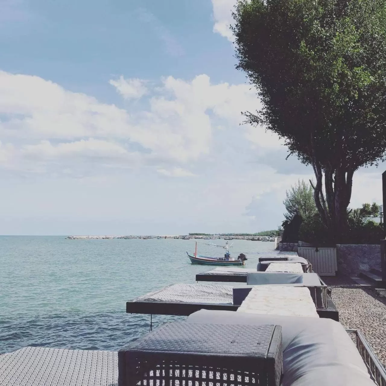 Beach in Cher Resort