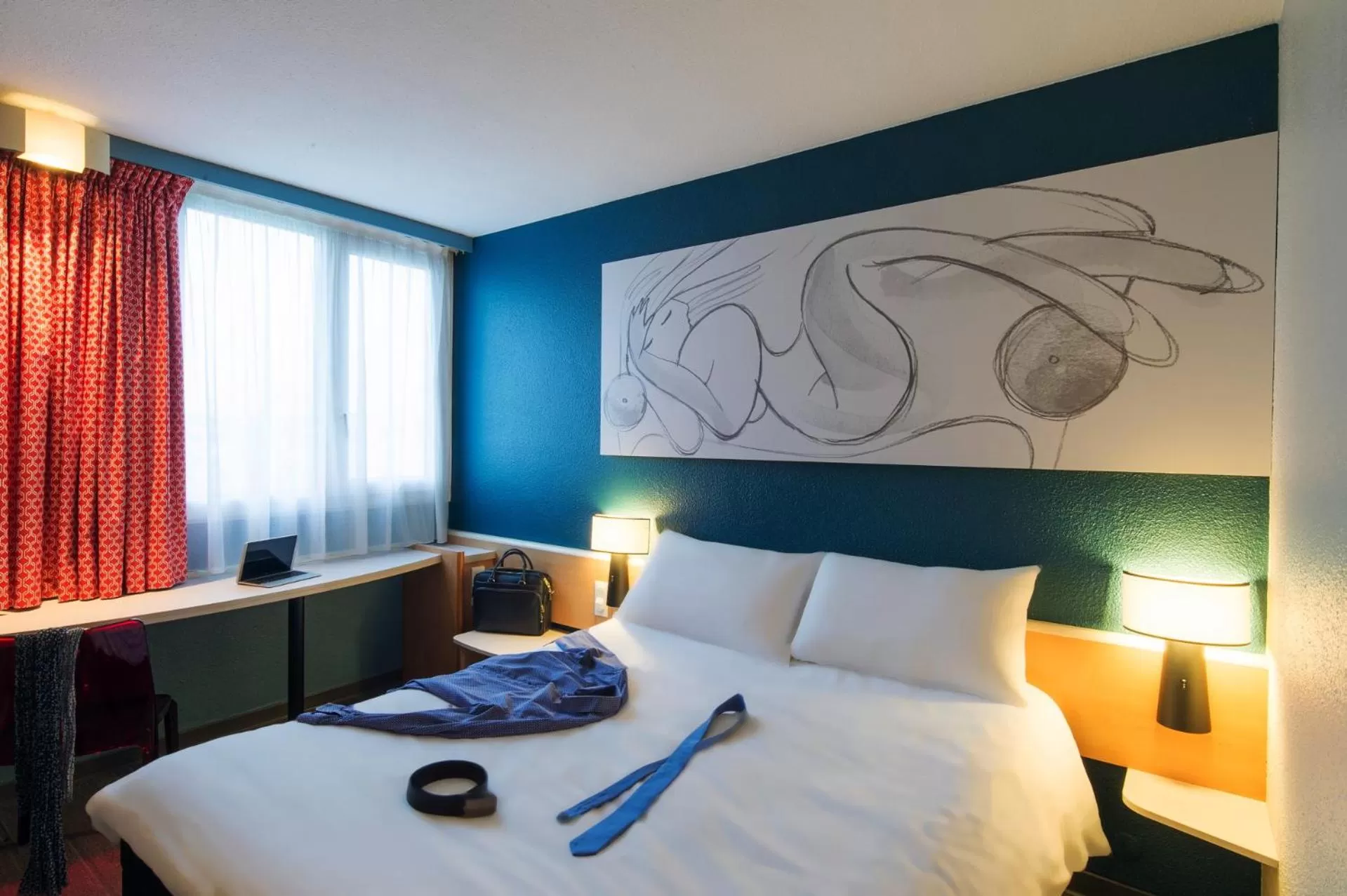 Bed in ibis Tours Nord