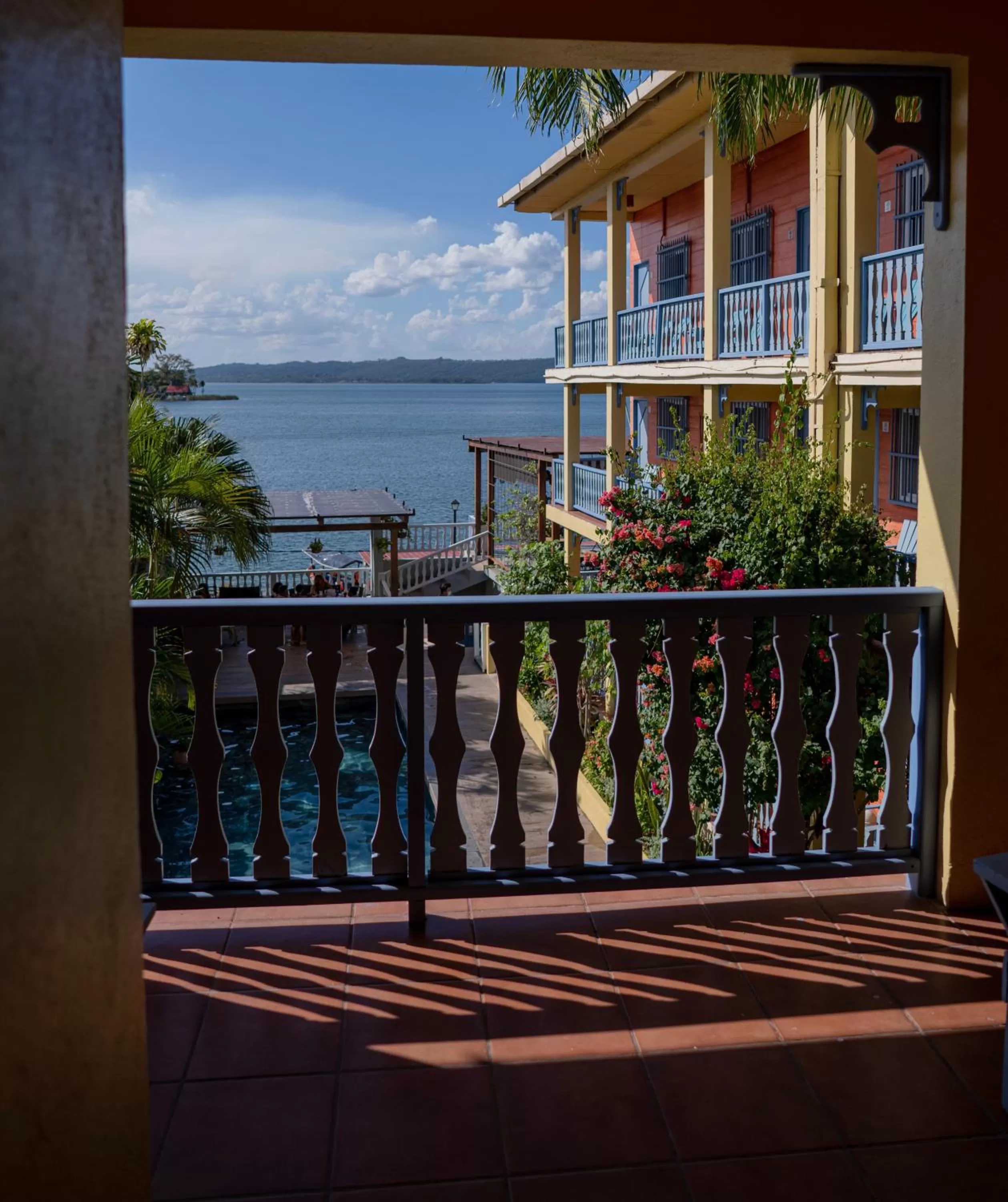 Lake view in Hotel Casona de La Isla