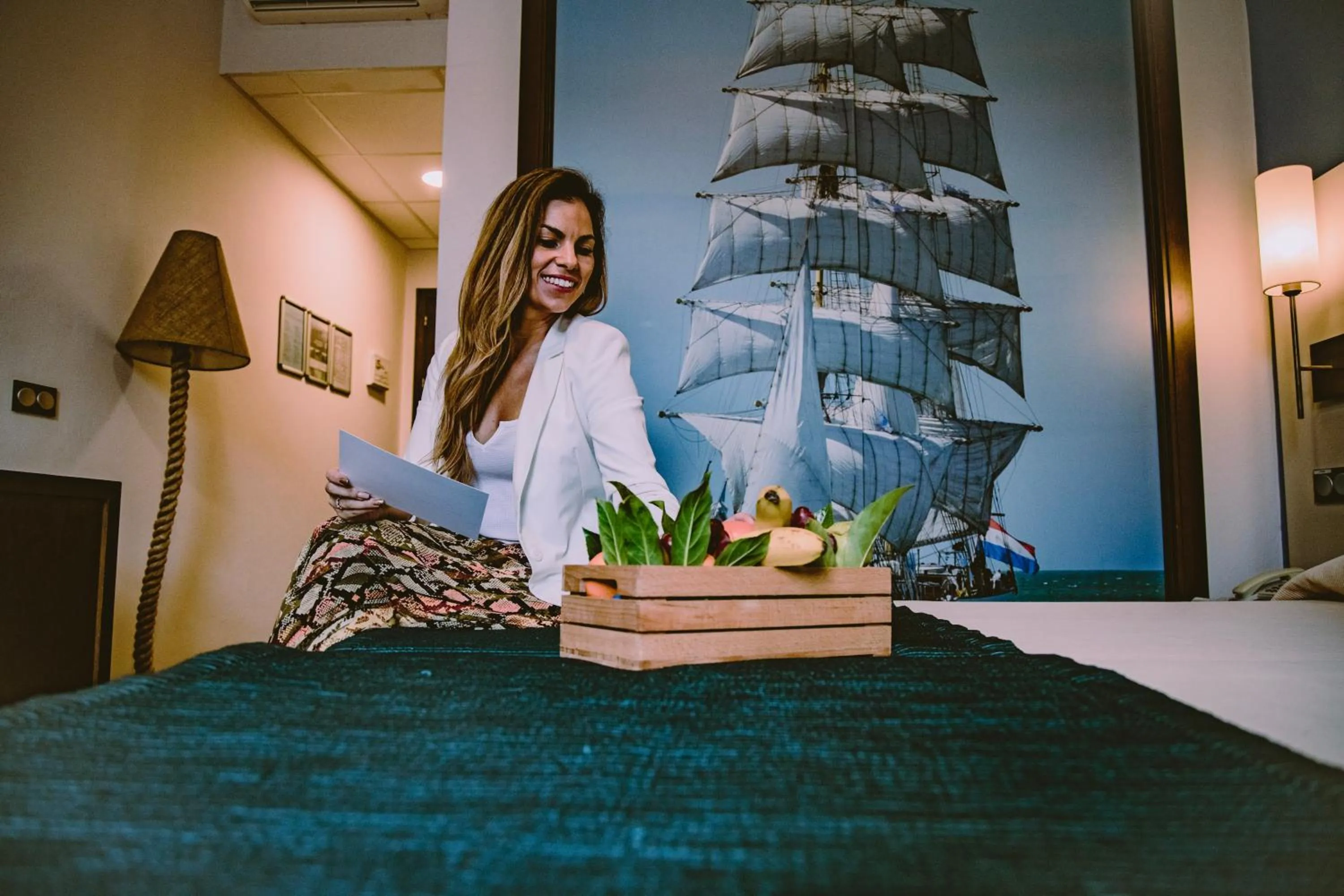 People, Bed in Hotel Albaida Nature