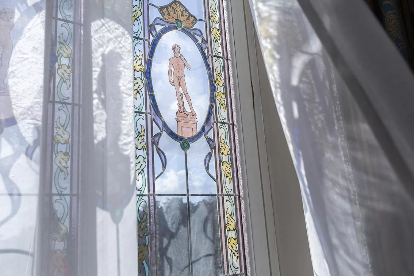 Decorative detail in Hotel Donatello