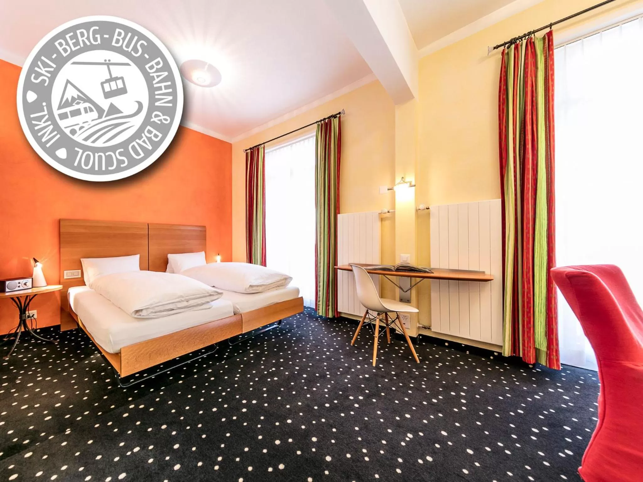 Bedroom in Hotel Belvedere Scuol