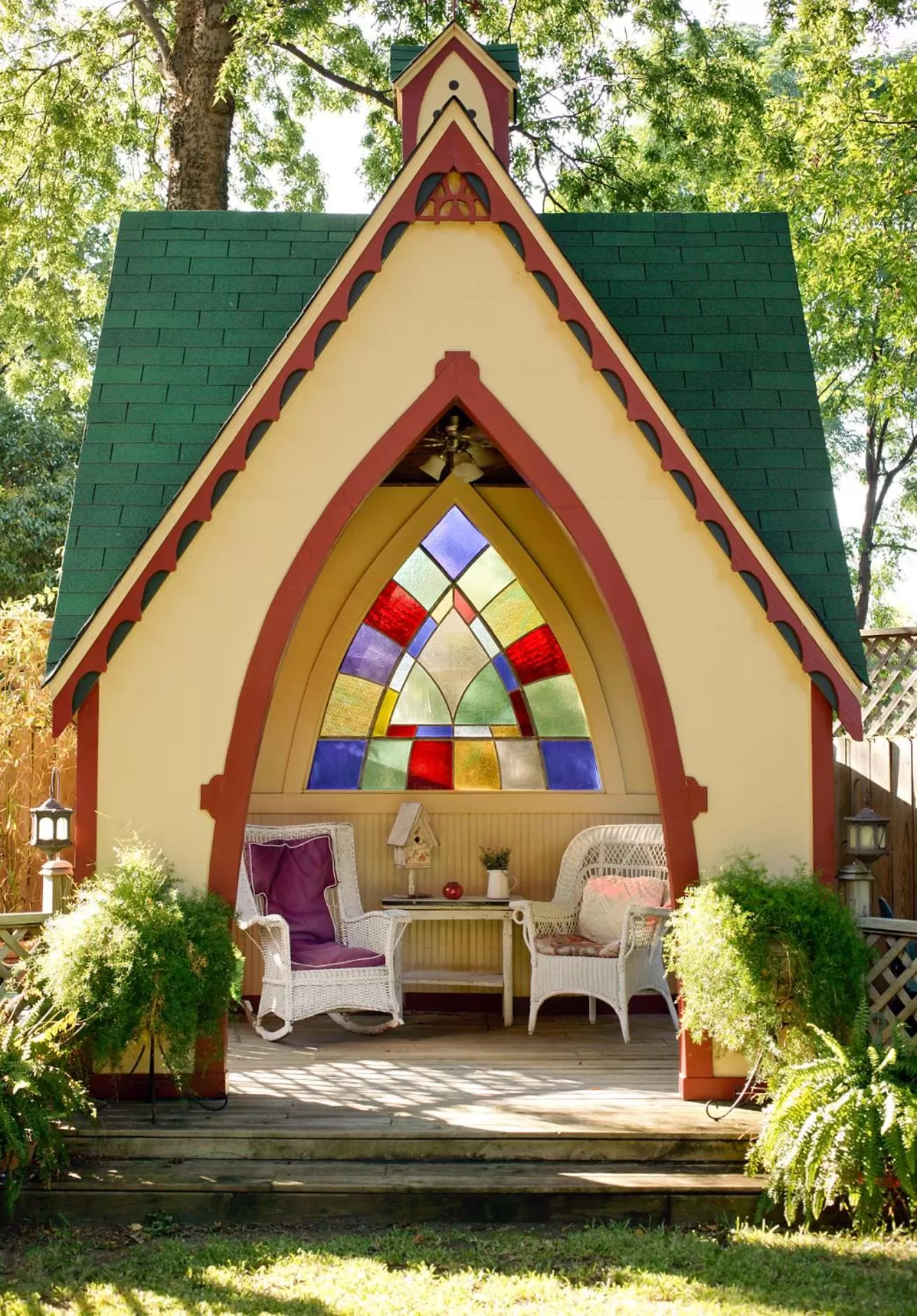 Garden in The Empress of Little Rock