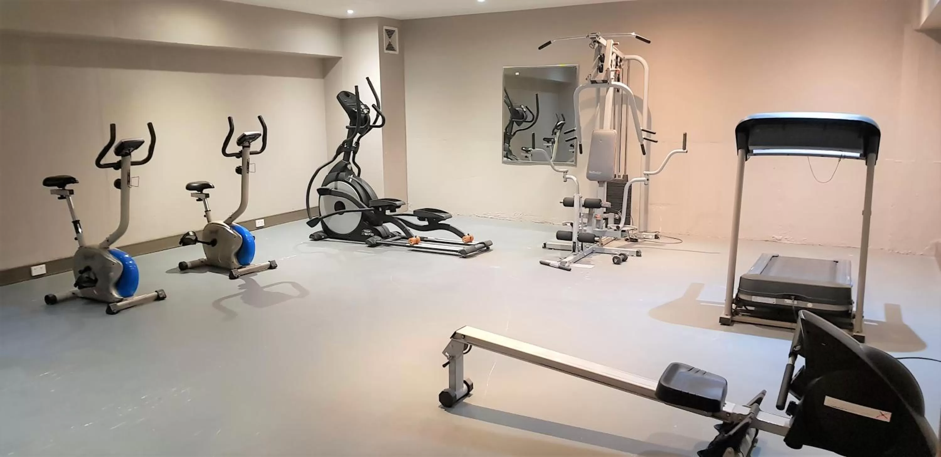 Fitness centre/facilities in The Grand Motel