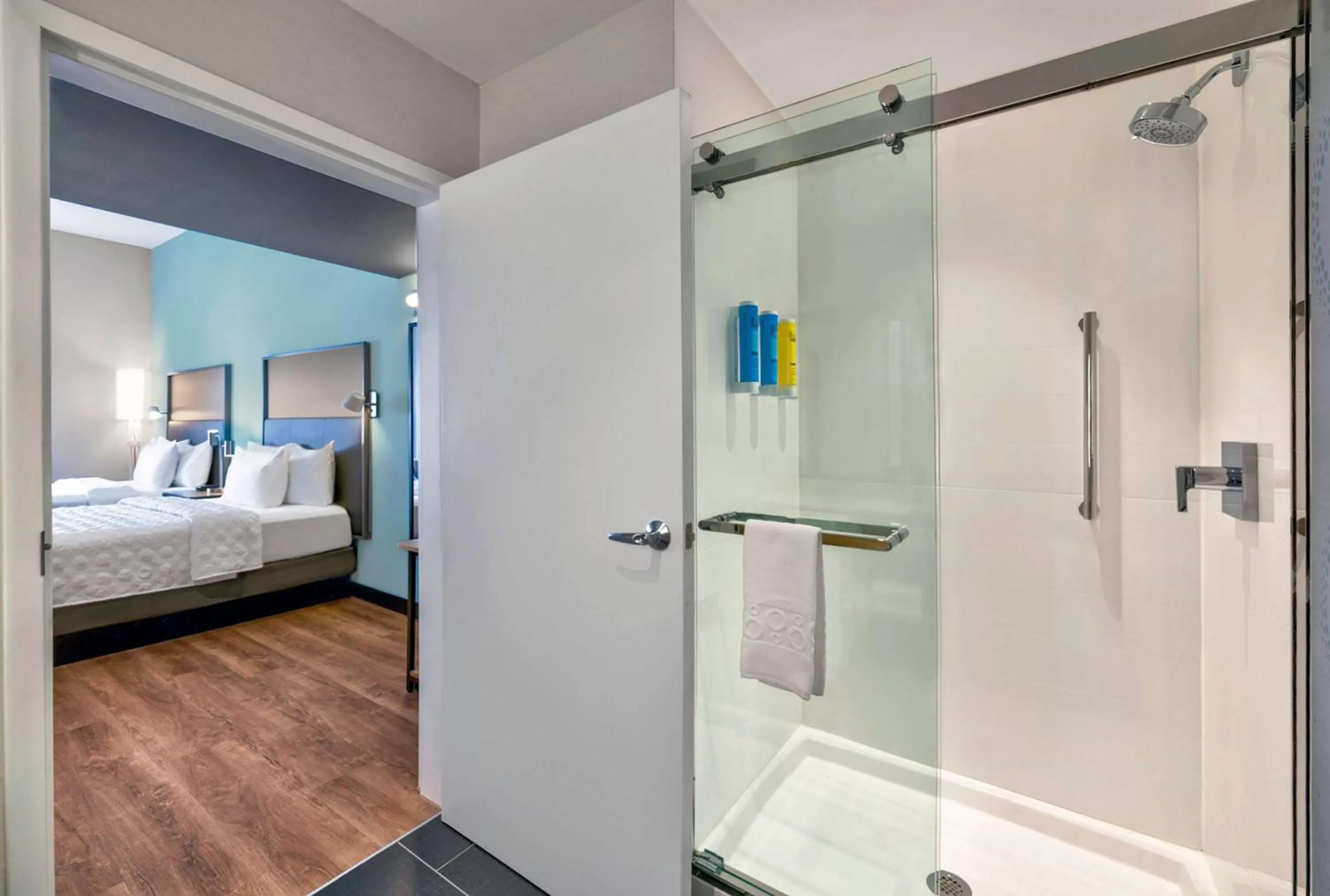 Bathroom, Bed in Tru By Hilton Minneapolis Downtown