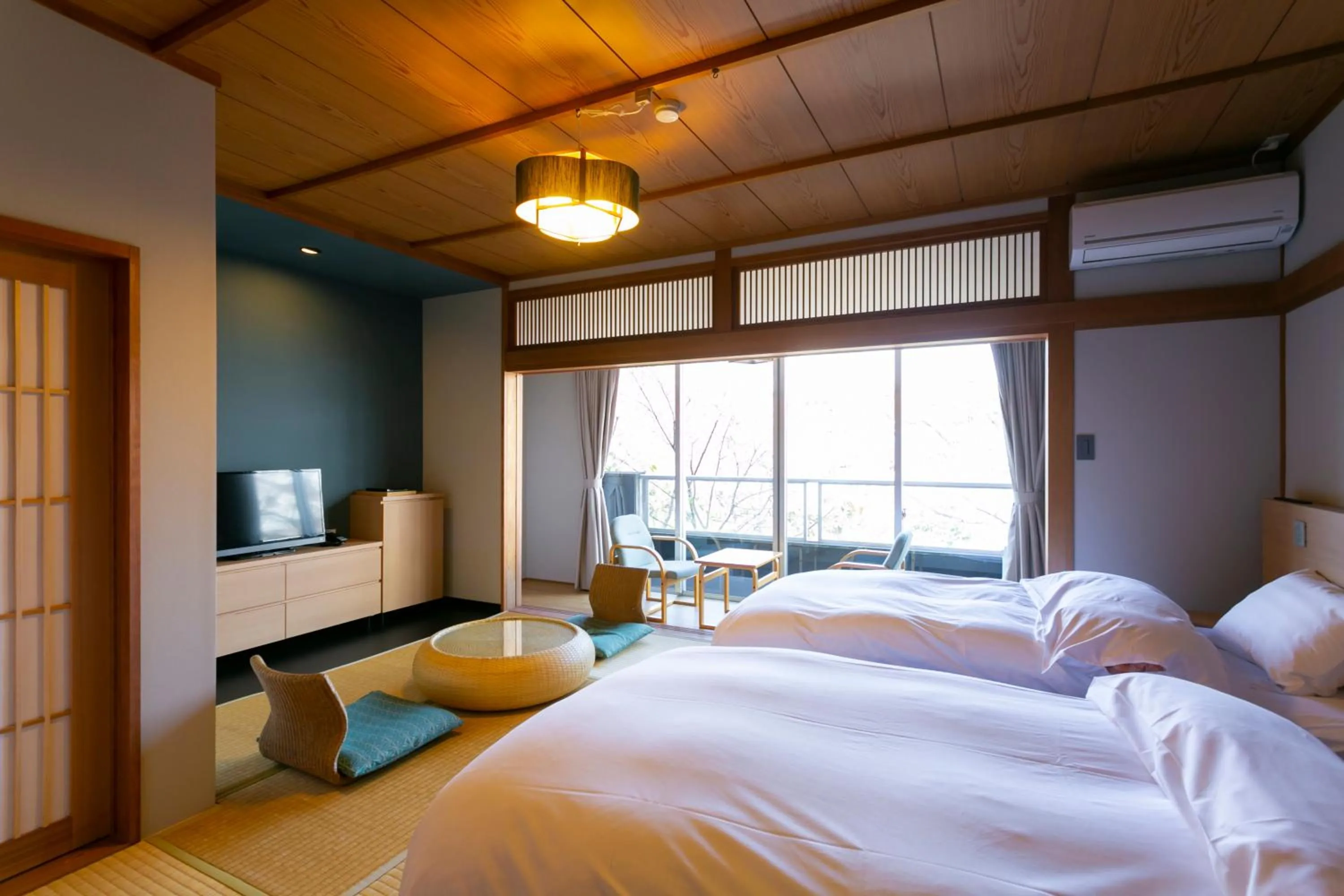 Bed in Ryokan Yoshidaya