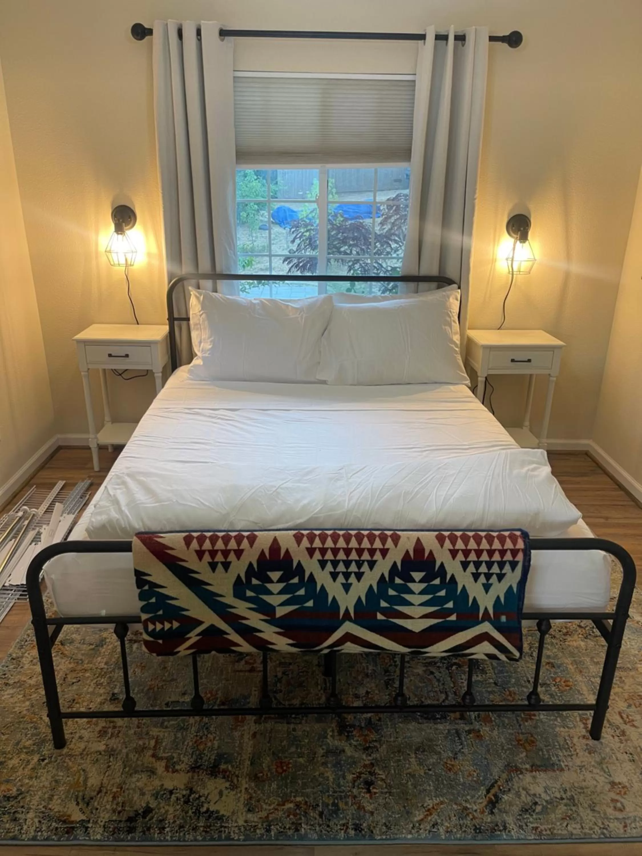 Bed in Yosemite Basecamp