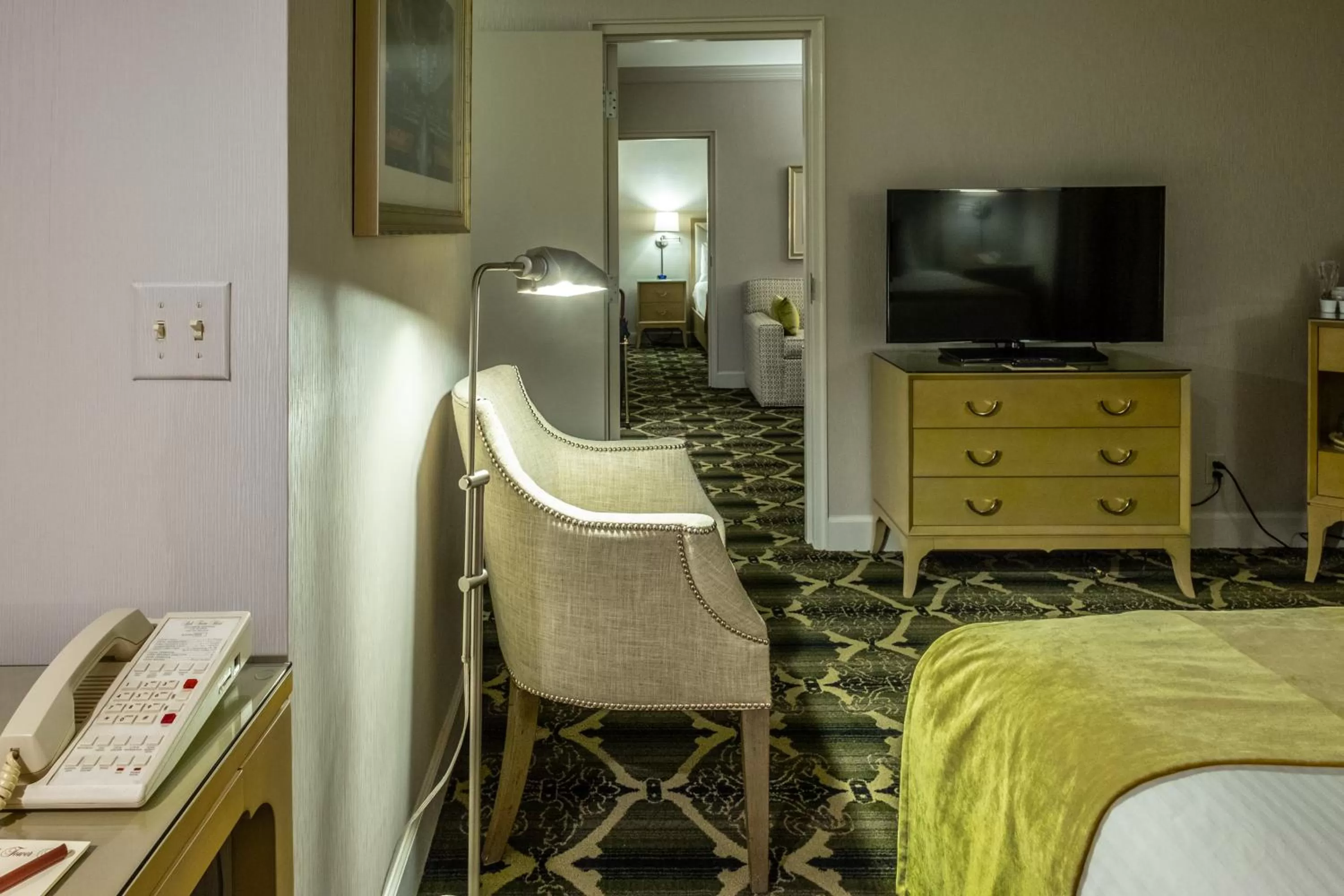 Bed in Bell Tower Hotel