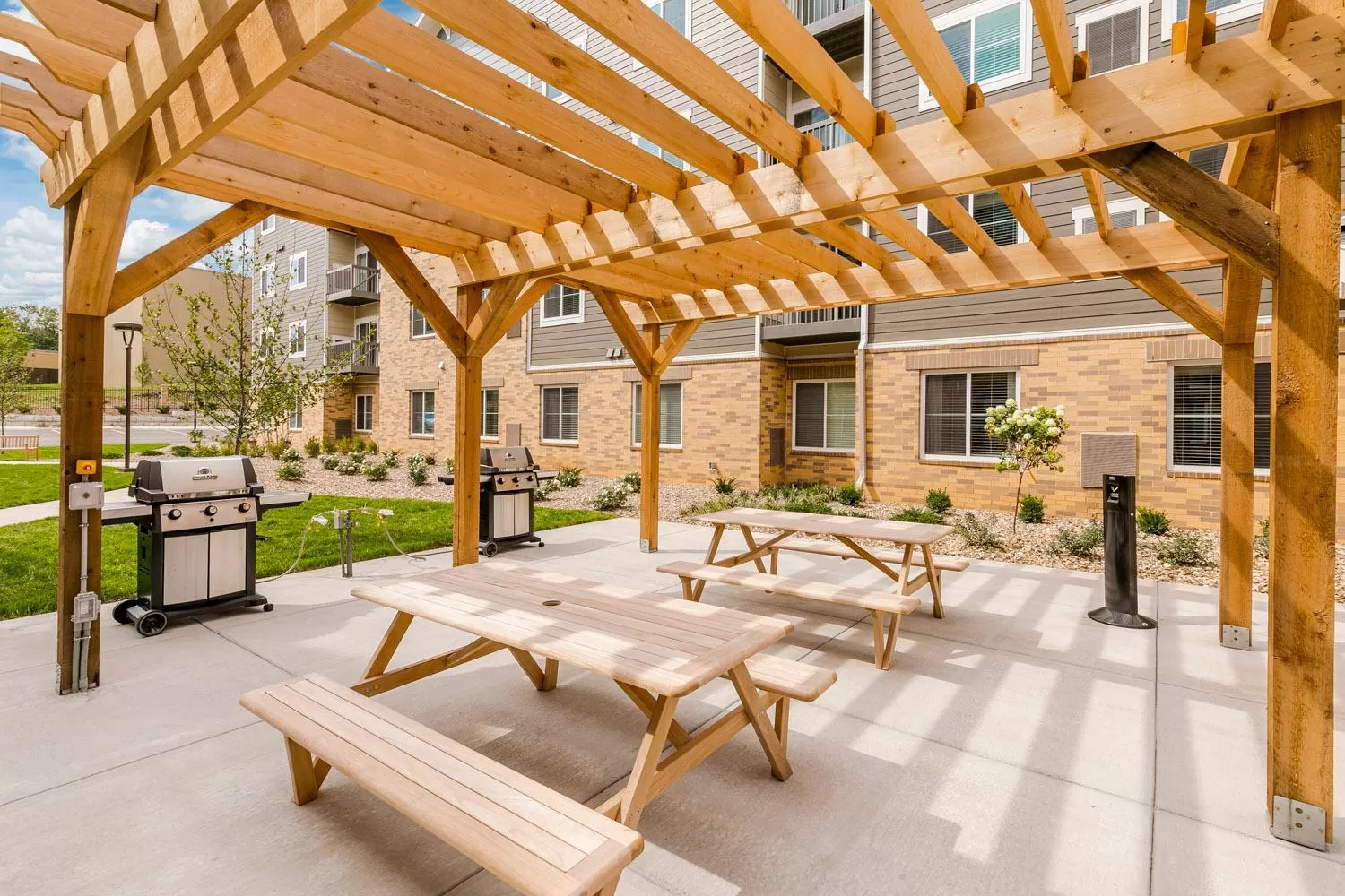Patio in WaterWalk Extended Stay by Wyndham Charlotte - Arrowood