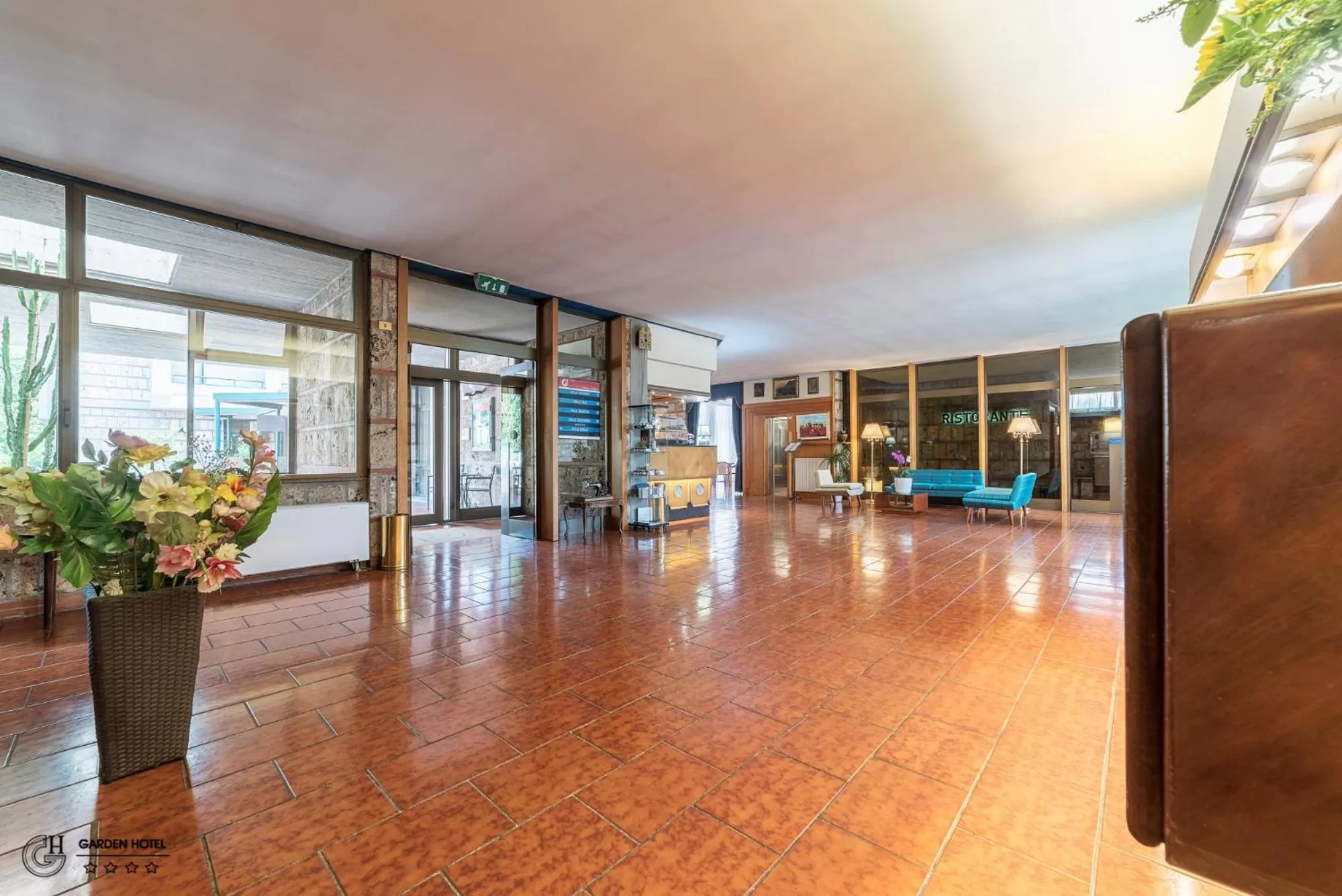 Lobby or reception in Hotel Garden Terni