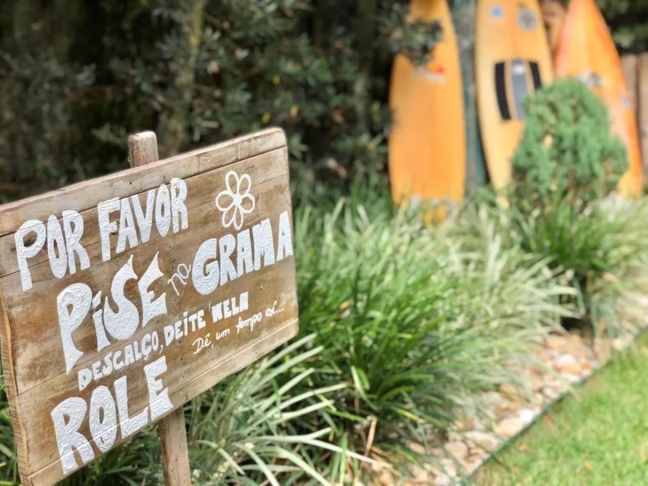 Garden, Property Logo/Sign in Pousada Santarina