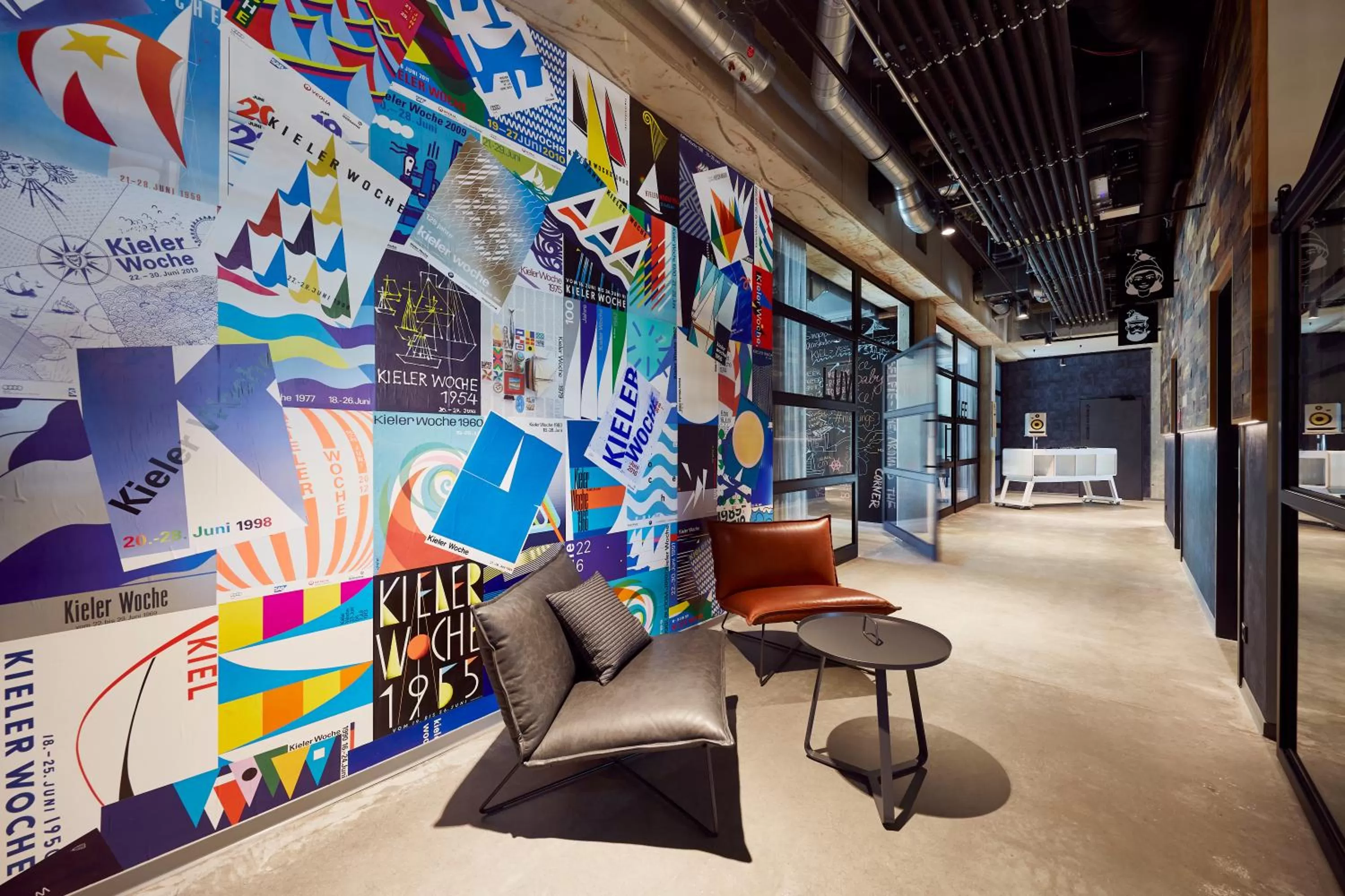 Seating area in Me and All Hotel Kiel, by Hyatt