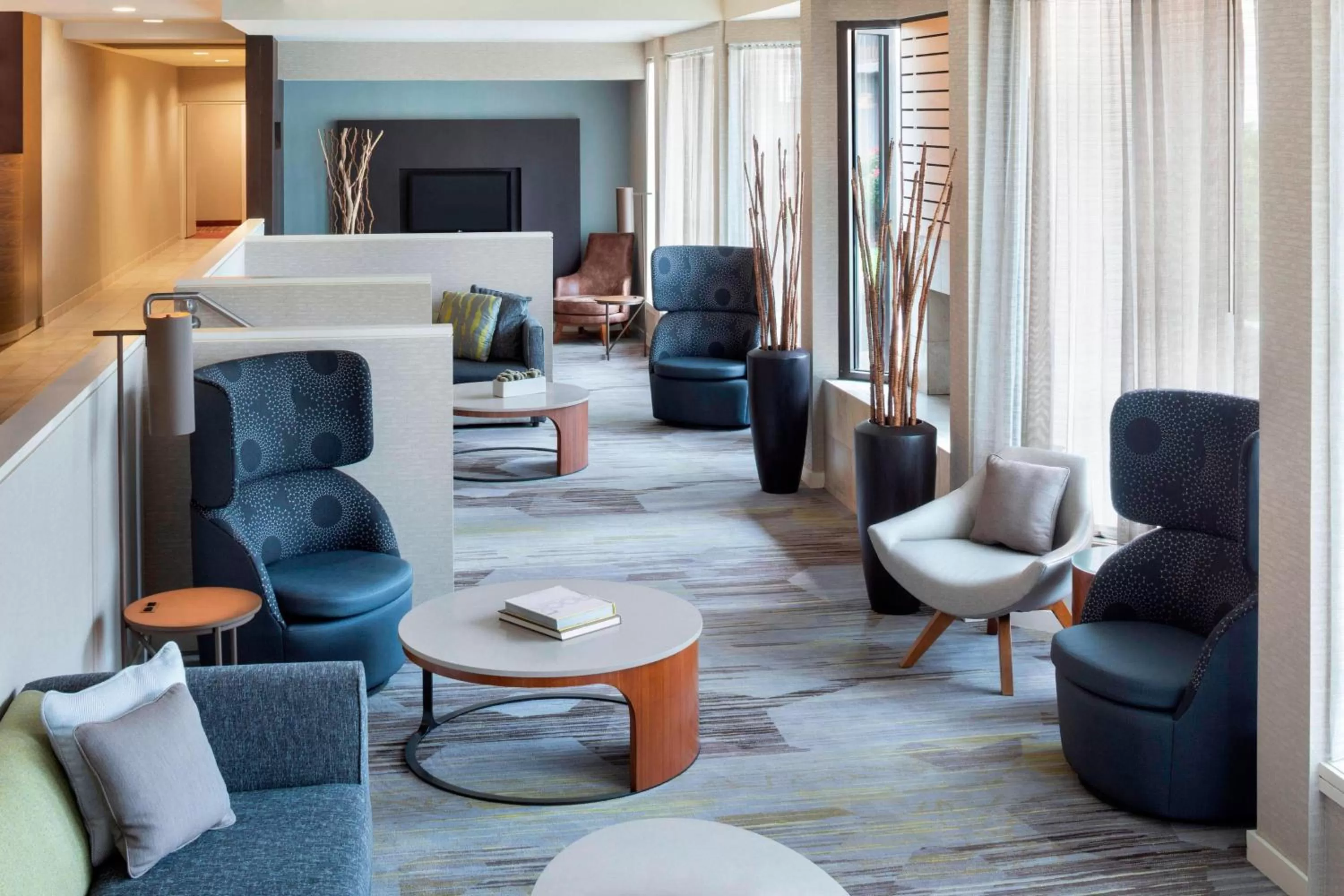 Lobby or reception in Courtyard by Marriott Tarrytown Westchester County