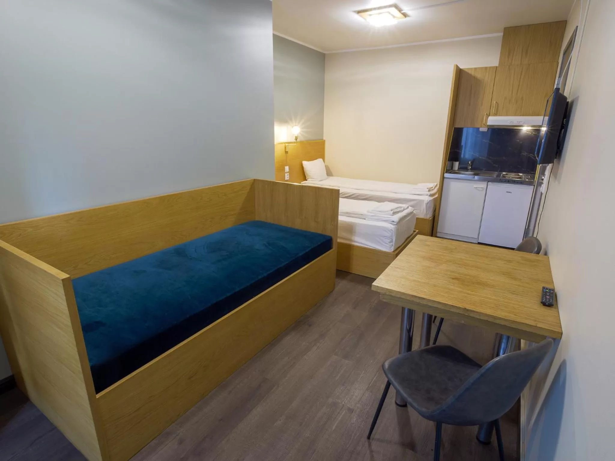 Bed in Central City Apartments