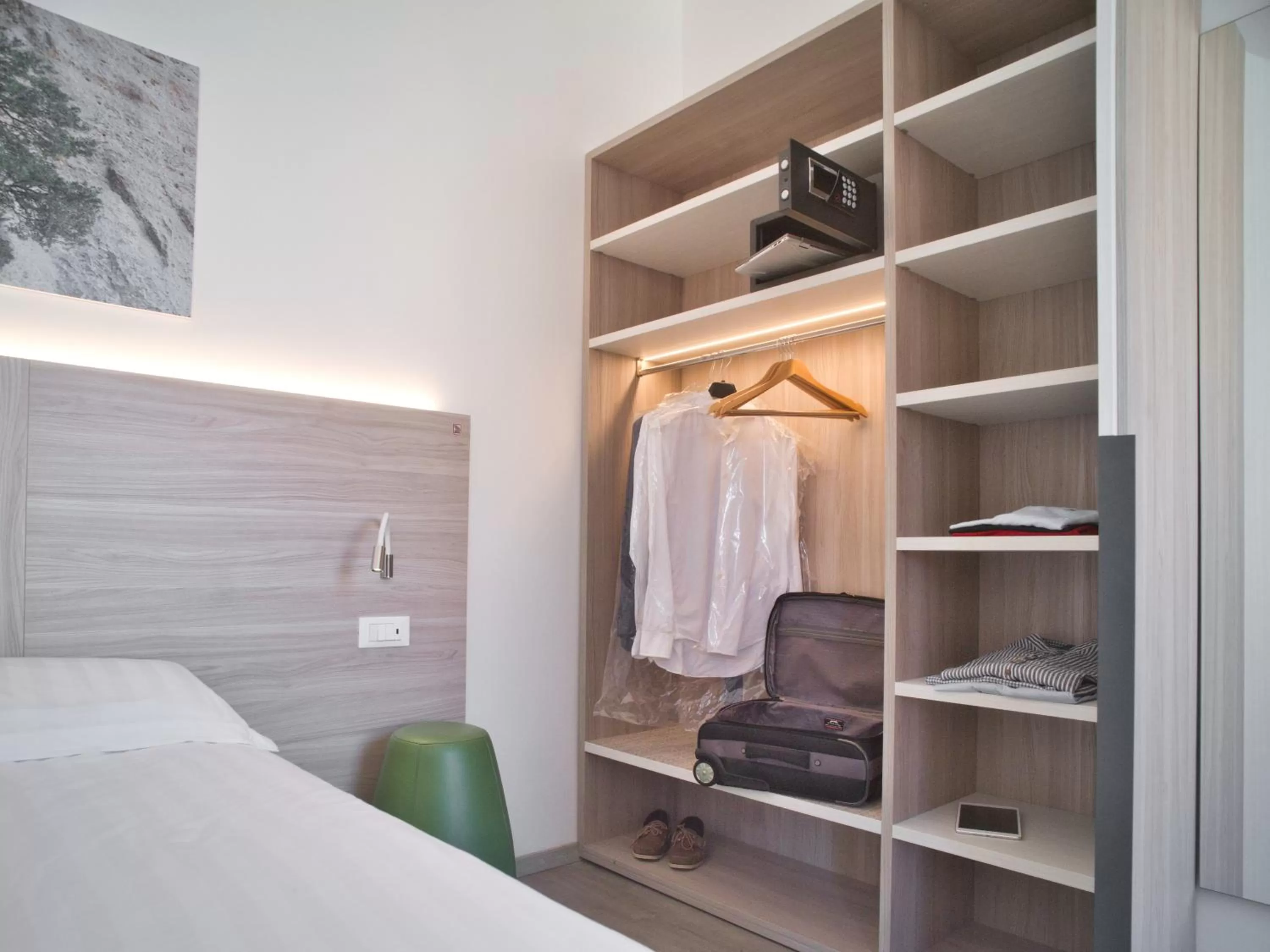 Decorative detail, Bed in Hotel Medusa