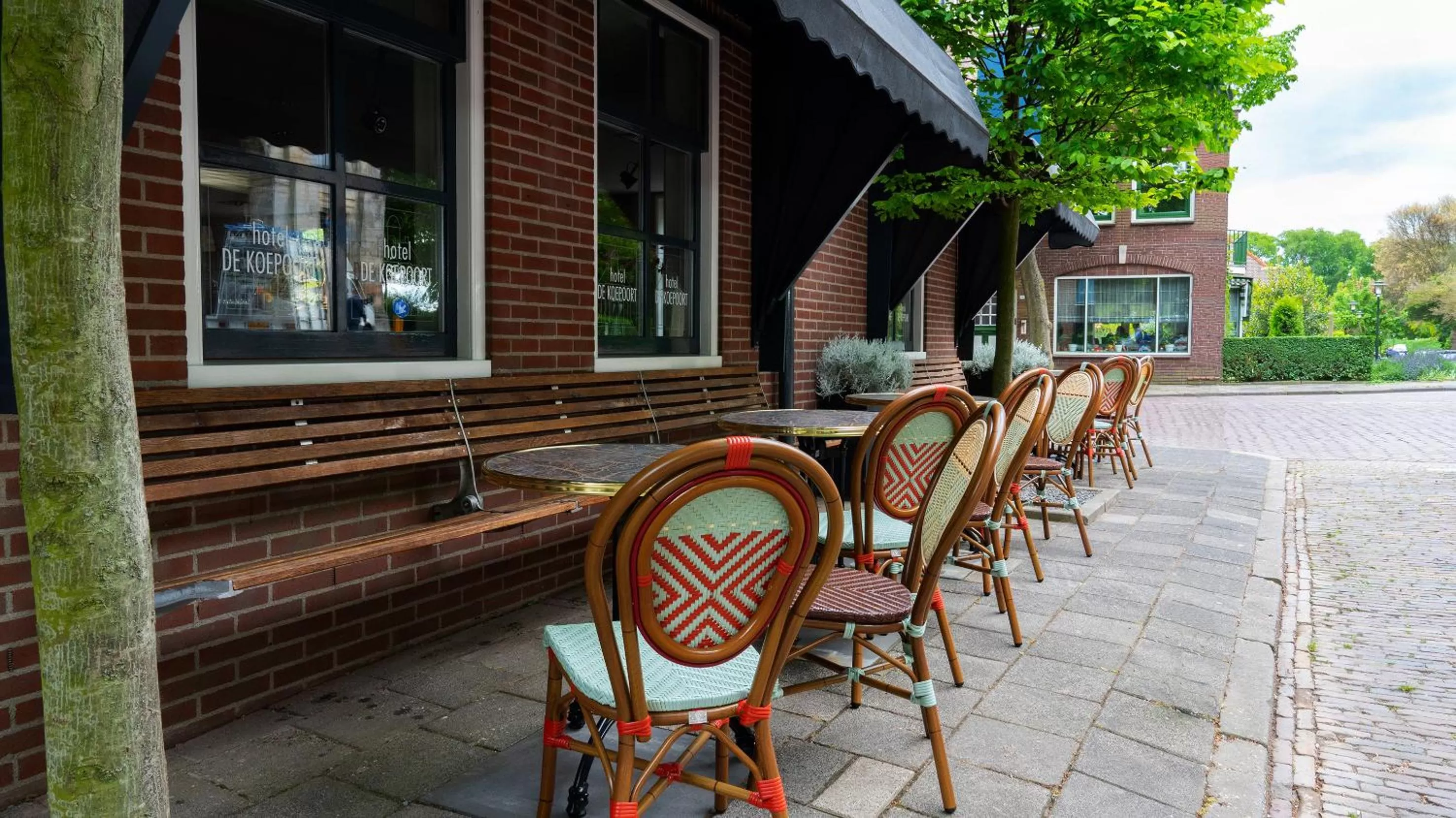 Facade/entrance, Patio/Outdoor Area in Hotel De Koepoort