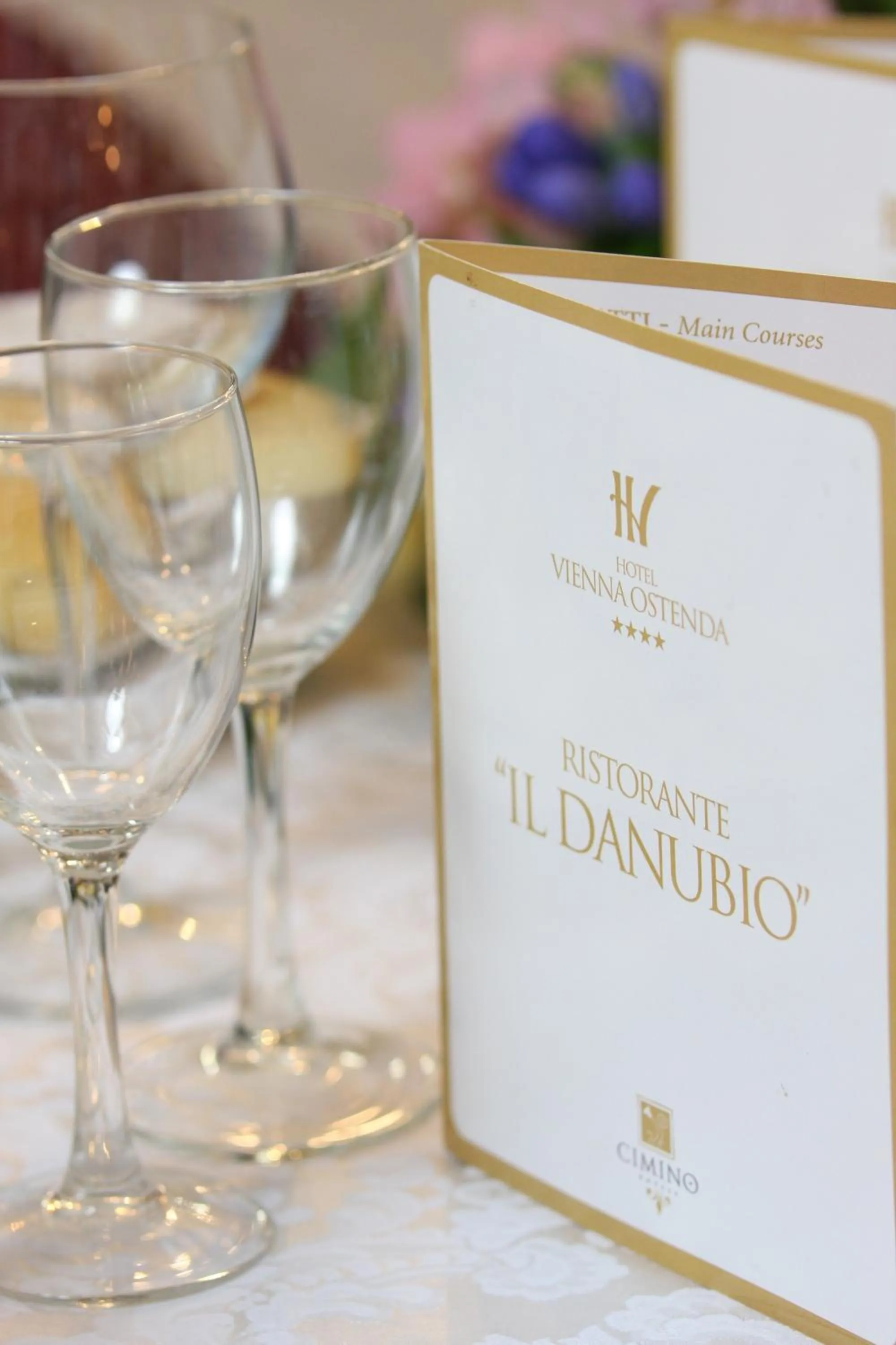 Restaurant/places to eat in Hotel Vienna Ostenda e Ristorante il Danubio