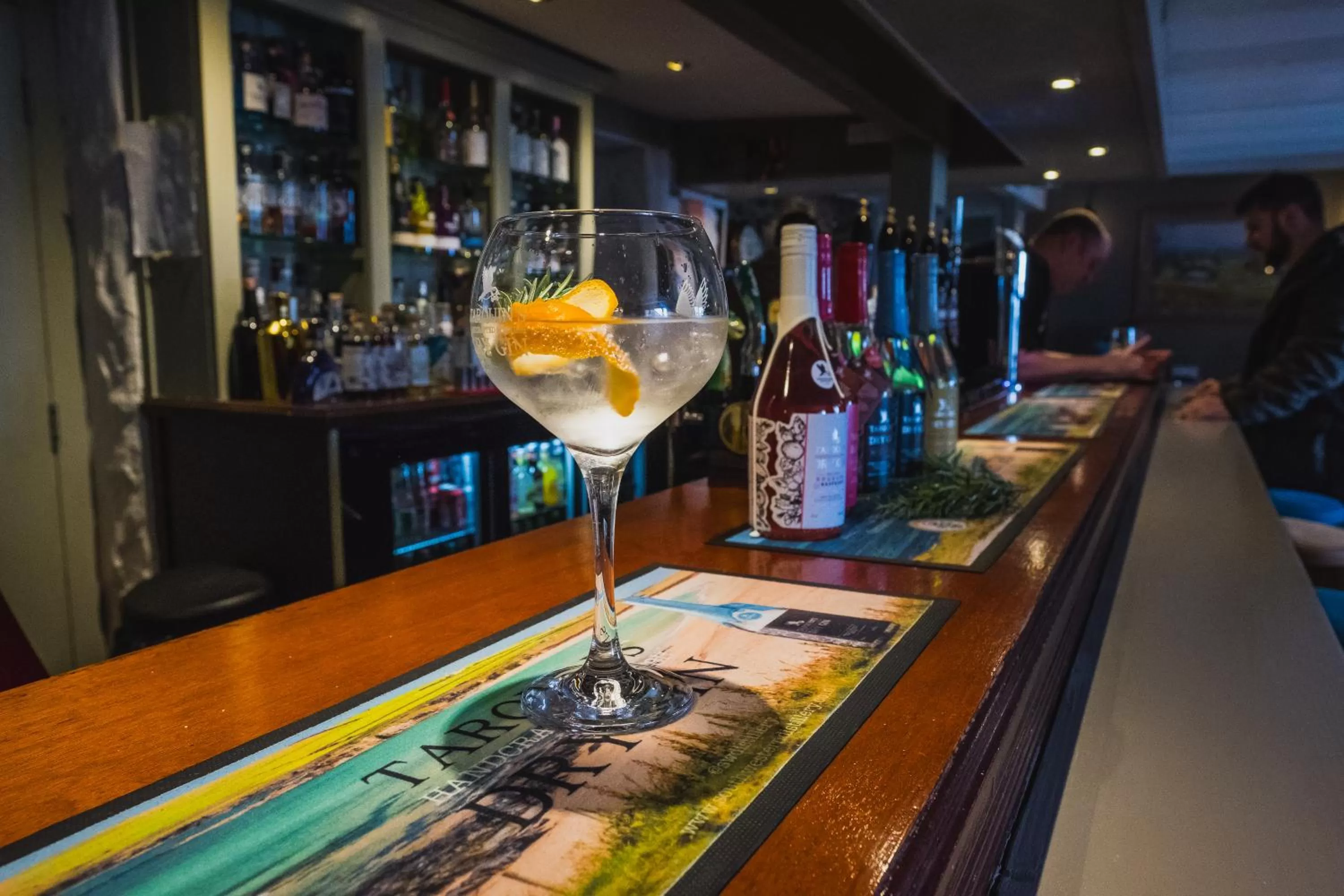 Alcoholic drinks in Kings Arms