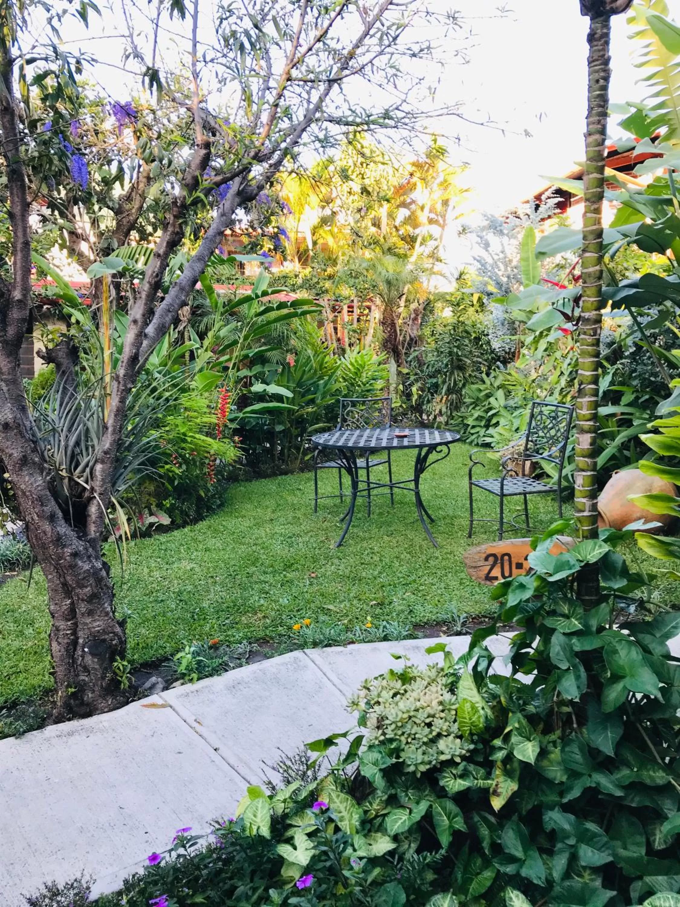 Garden in Hotel Utz Jay