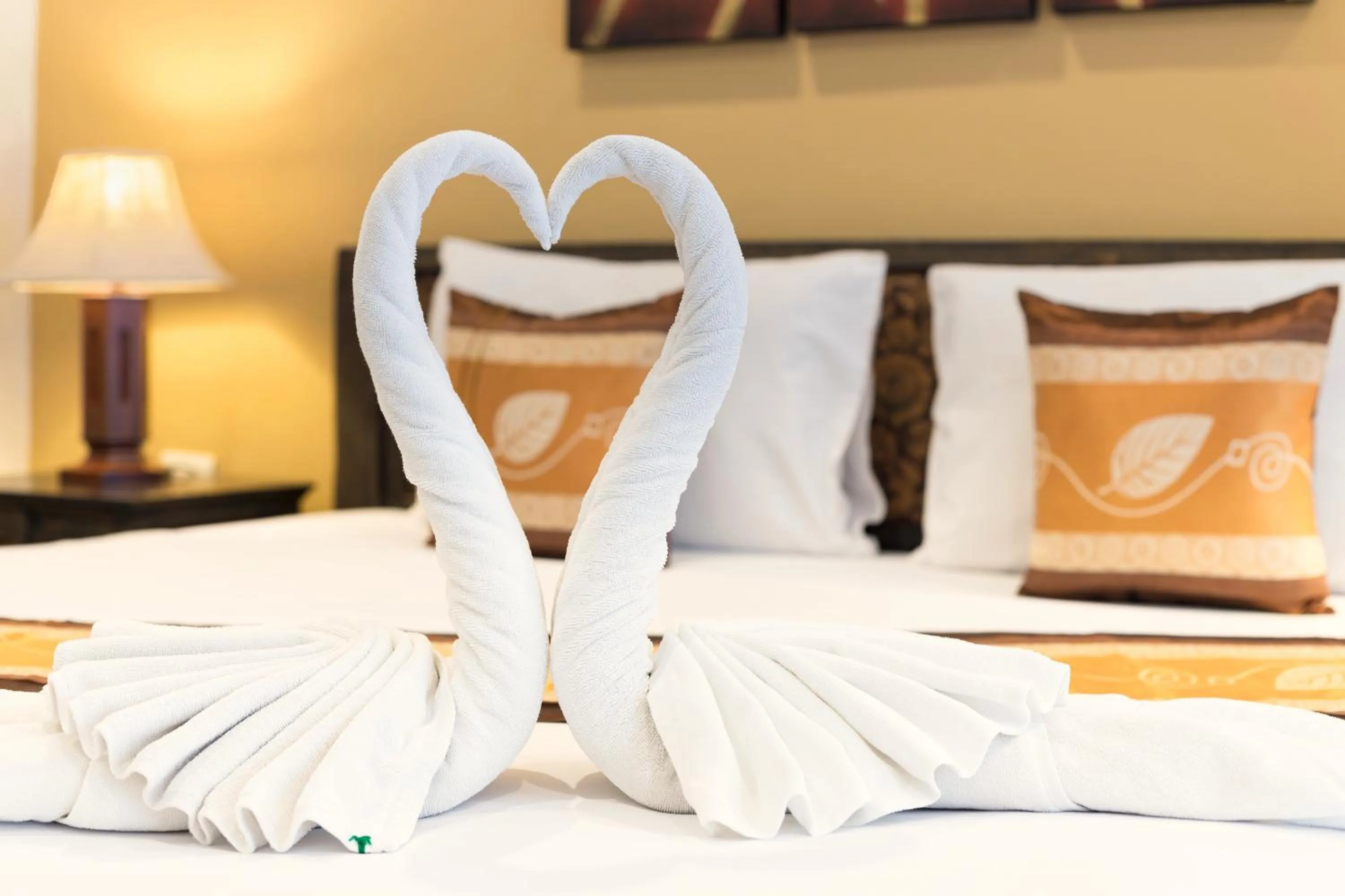 Bed in Seeka Boutique Resort