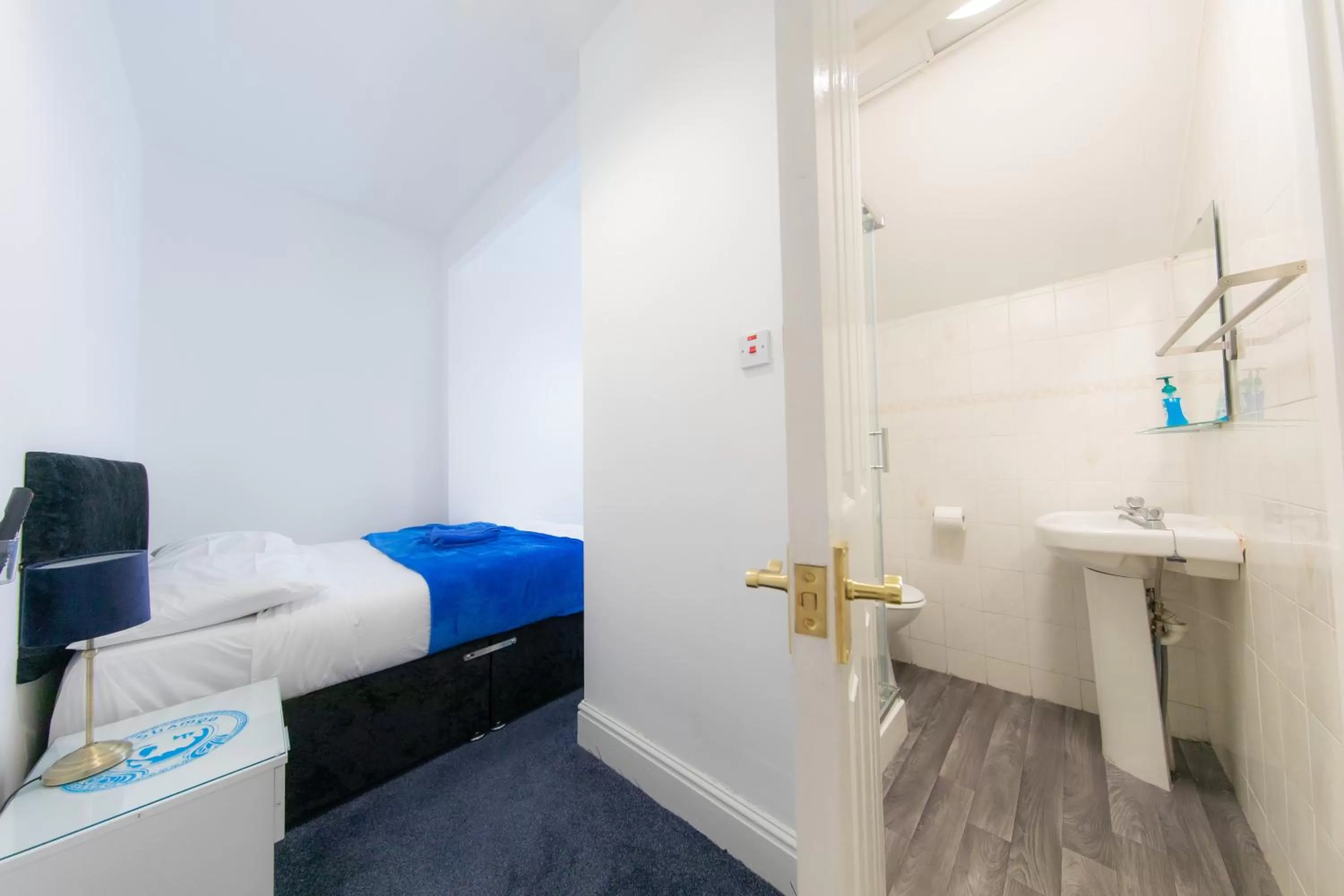 Bathroom, Bed in The Adonis Hotel